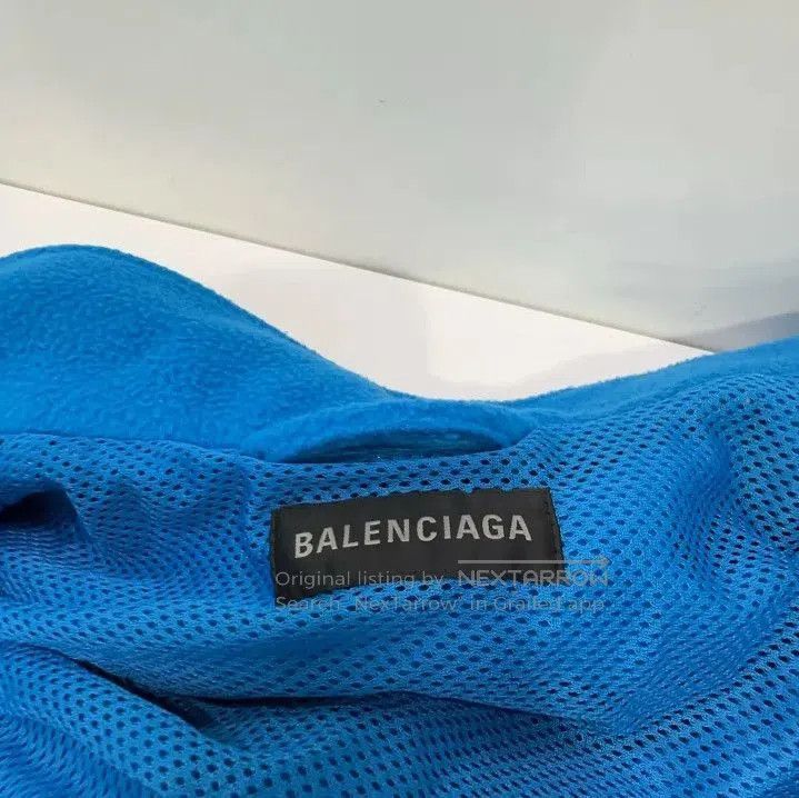 Balenciaga Balenciaga Blue Long Sleeve Zip Jacket. Size US L / EU 52-54 / 3 - 6 Thumbnail
