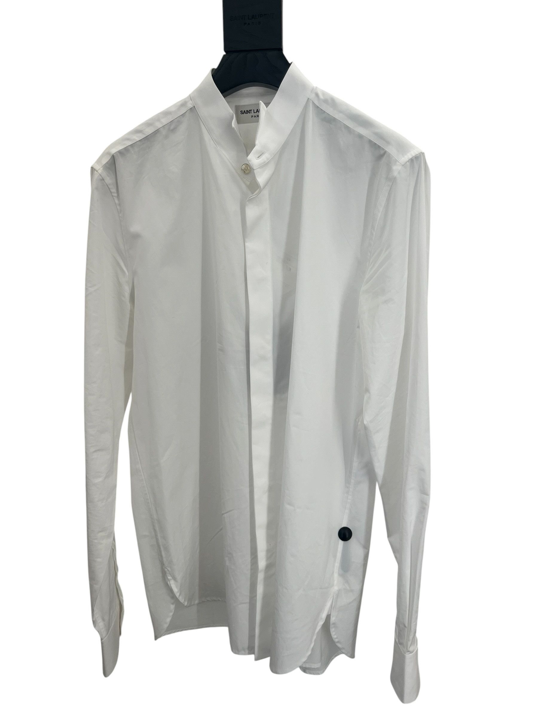 Saint Laurent Paris Saint Laurent Cotton Poplin Shirt Size US S / EU 44-46 / 1 - 1 Thumbnail