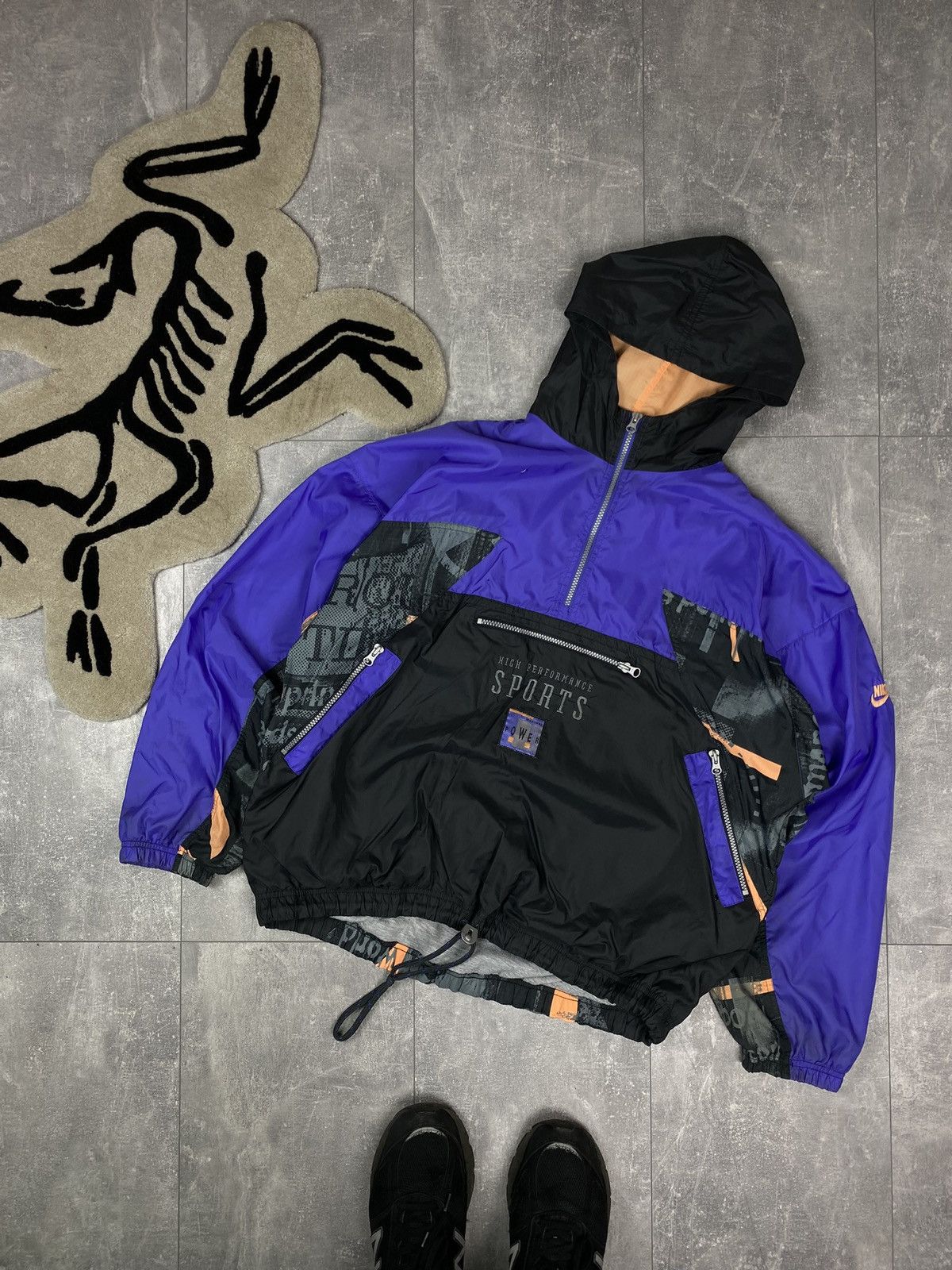 Nike Vintage Nike Anorak Light Jacket Size US L / EU 52-54 / 3 - 1 Thumbnail