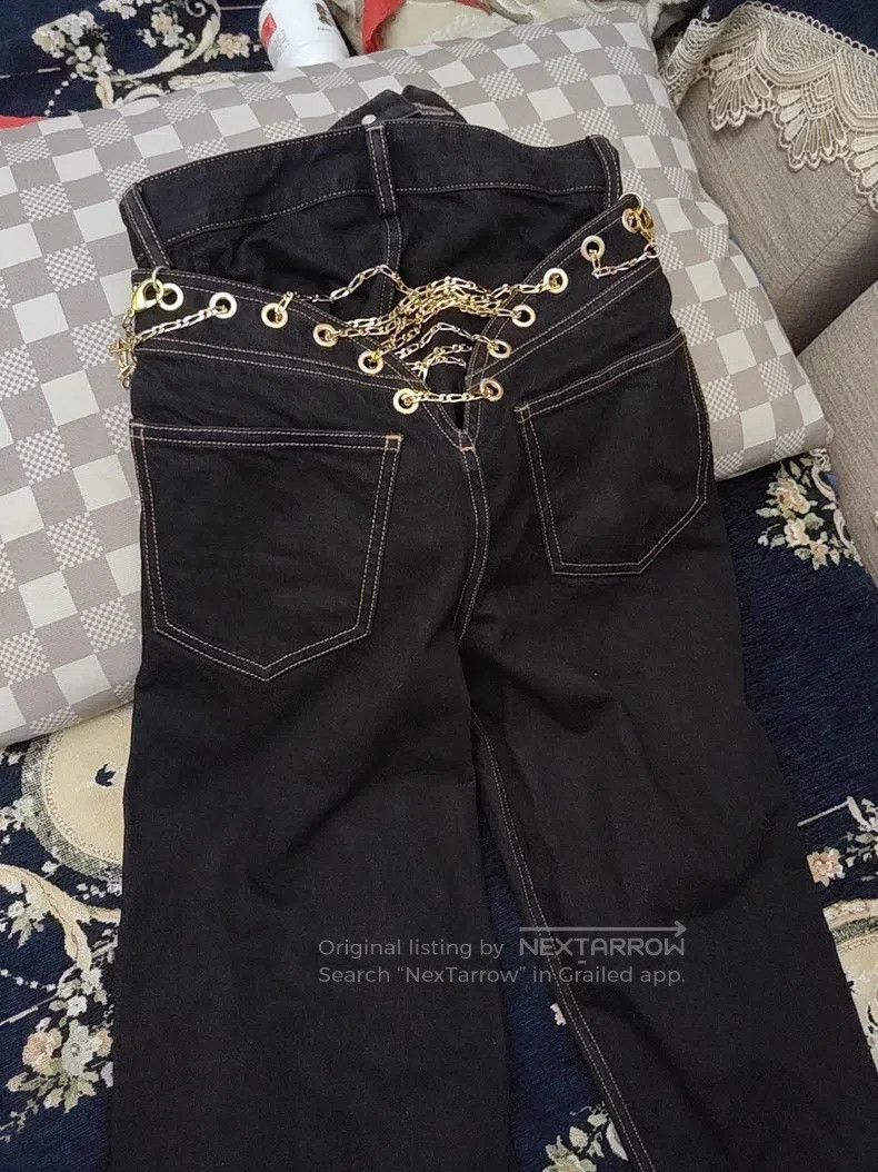 Y/Project Y/PROJECT Size 36 Long black jeans Size US 36 / EU 52 - 5 Thumbnail