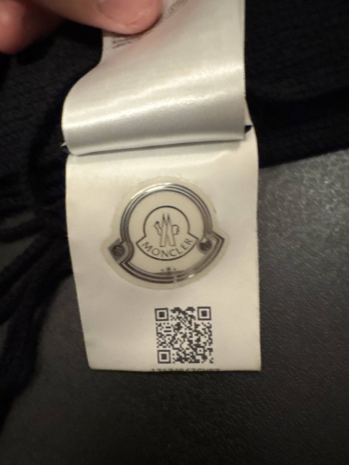 Moncler Mens Moncler virgin wool scarf Size ONE SIZE - 3 Thumbnail