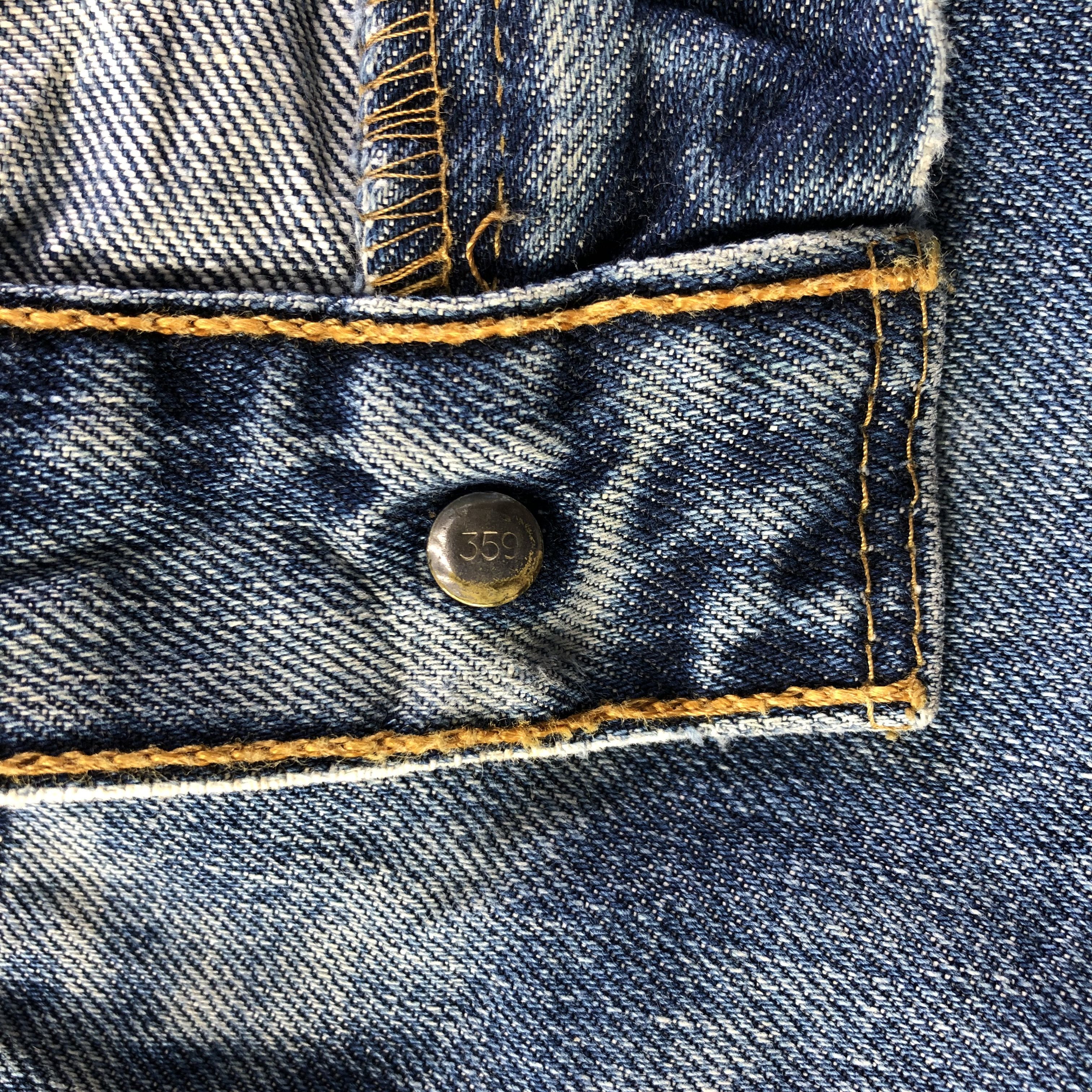 Levi's Vintage Blue Wash Levis 505 Jeans-J4605 Size US 27 - 10 Thumbnail