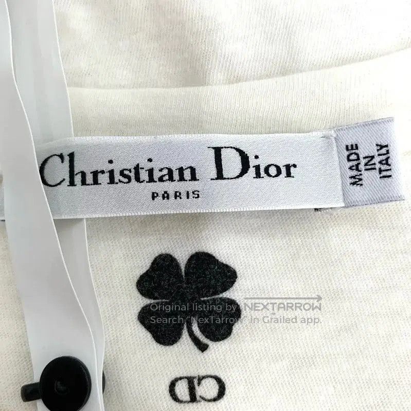Dior Dior Lucky White Cotton T. Size XS / US 0-2 / IT 36-38 - 5 Thumbnail