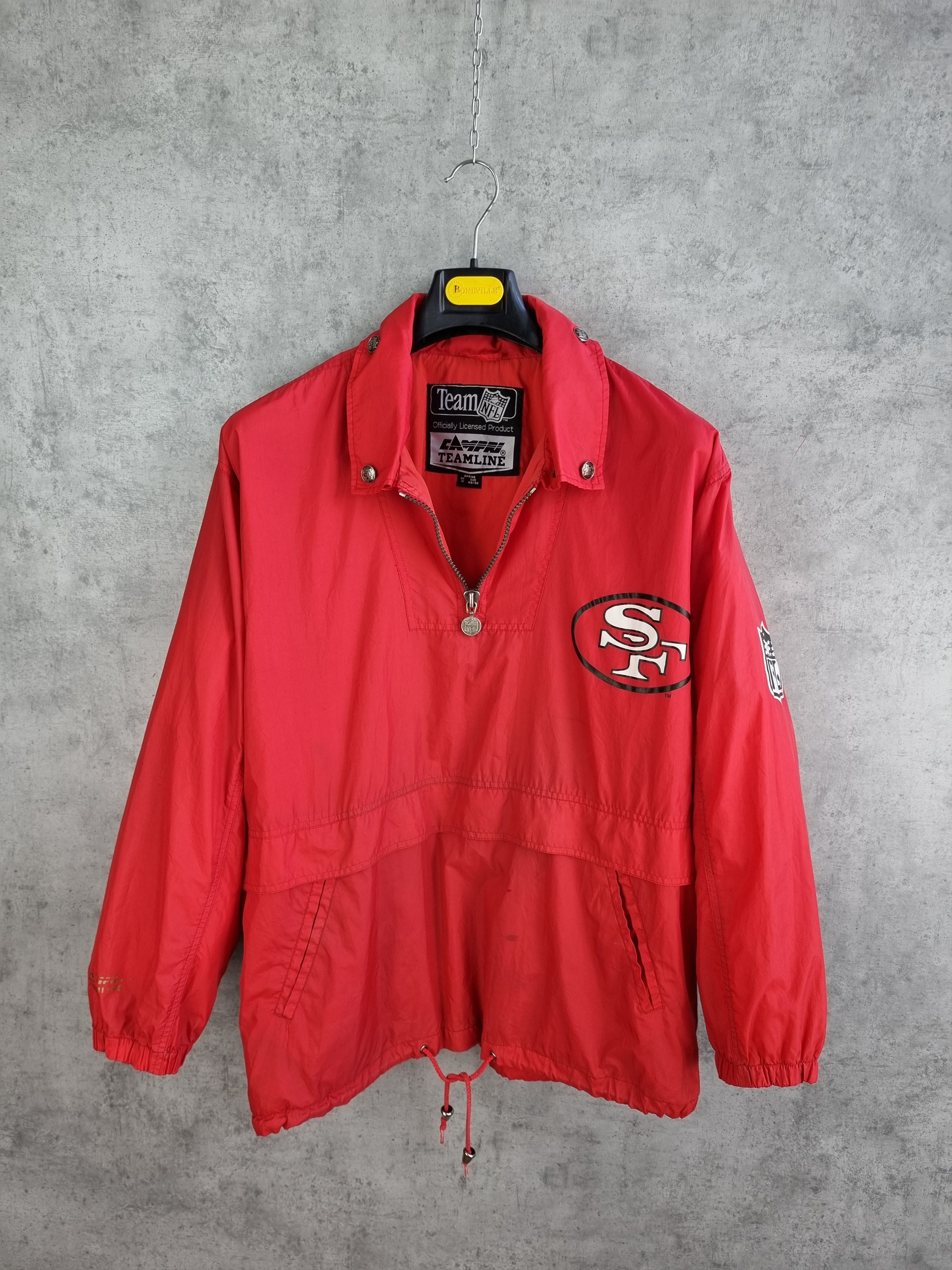 NFL × Vintage 49 ERS Vintage San Francisco NFL Campri Team Line Anorak Size US M / EU 48-50 / 2 - 4 Thumbnail