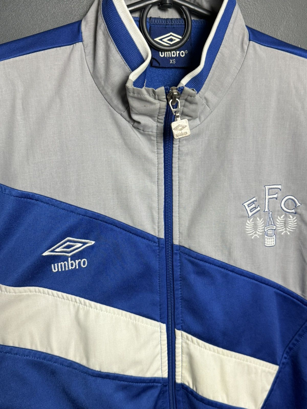 Umbro Everton Training Football Sweatshirt Jacket Size US XS / EU 42 / 0 - 3 Thumbnail