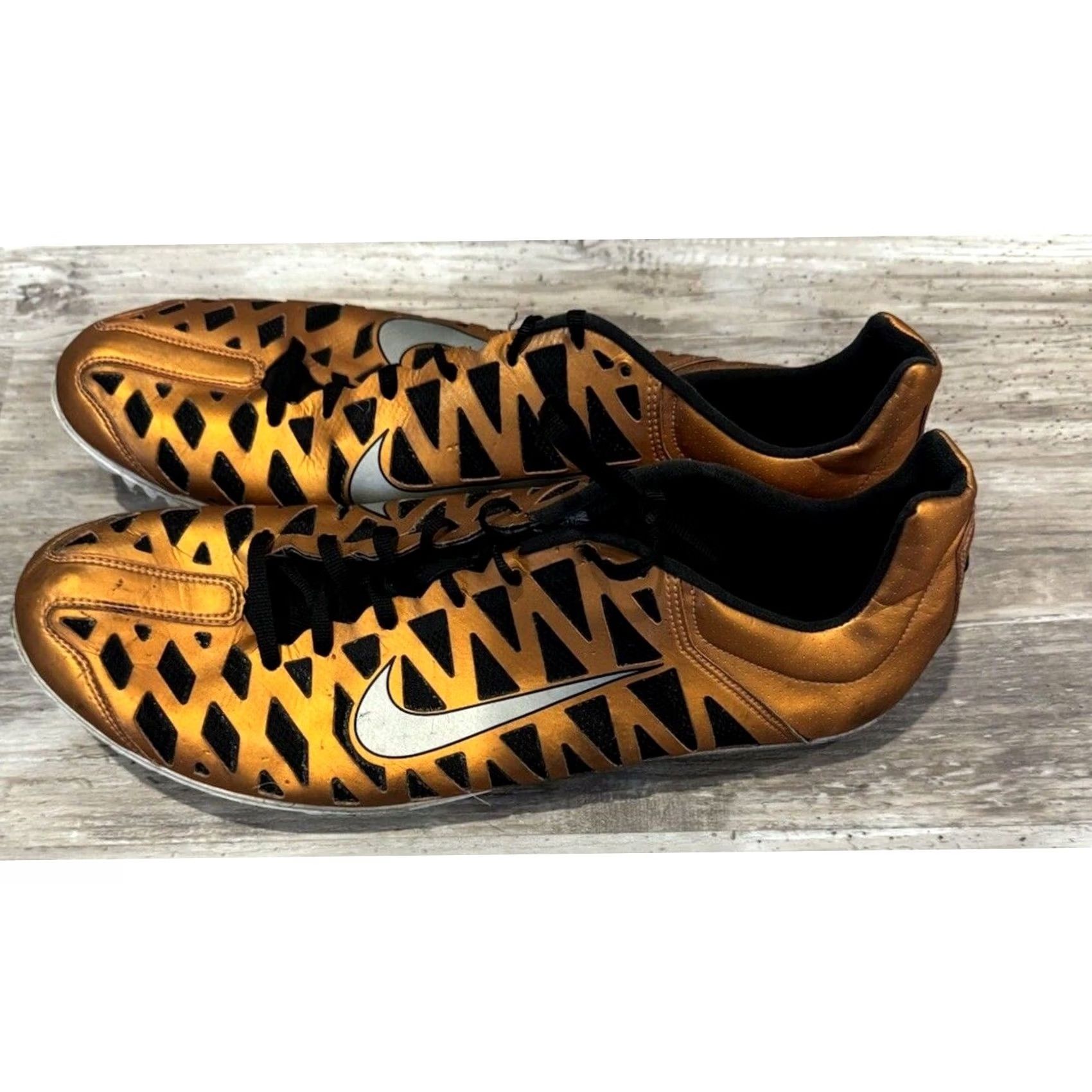 Nike Nike Zoom Maxcat 3 Orange Black Size 12 Track Spikes Mens Size US 12 / EU 45 - 5 Thumbnail