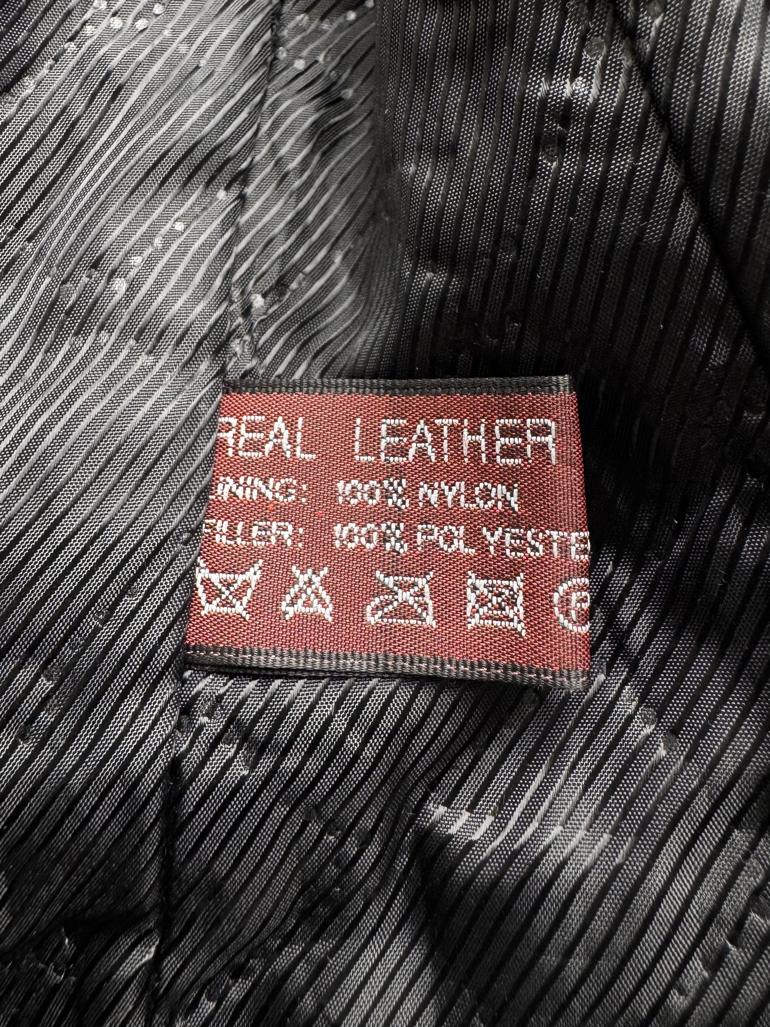 Vintage Vintage Cropped Leather C2(V481) Size L / US 10 / IT 46 - 7 Thumbnail
