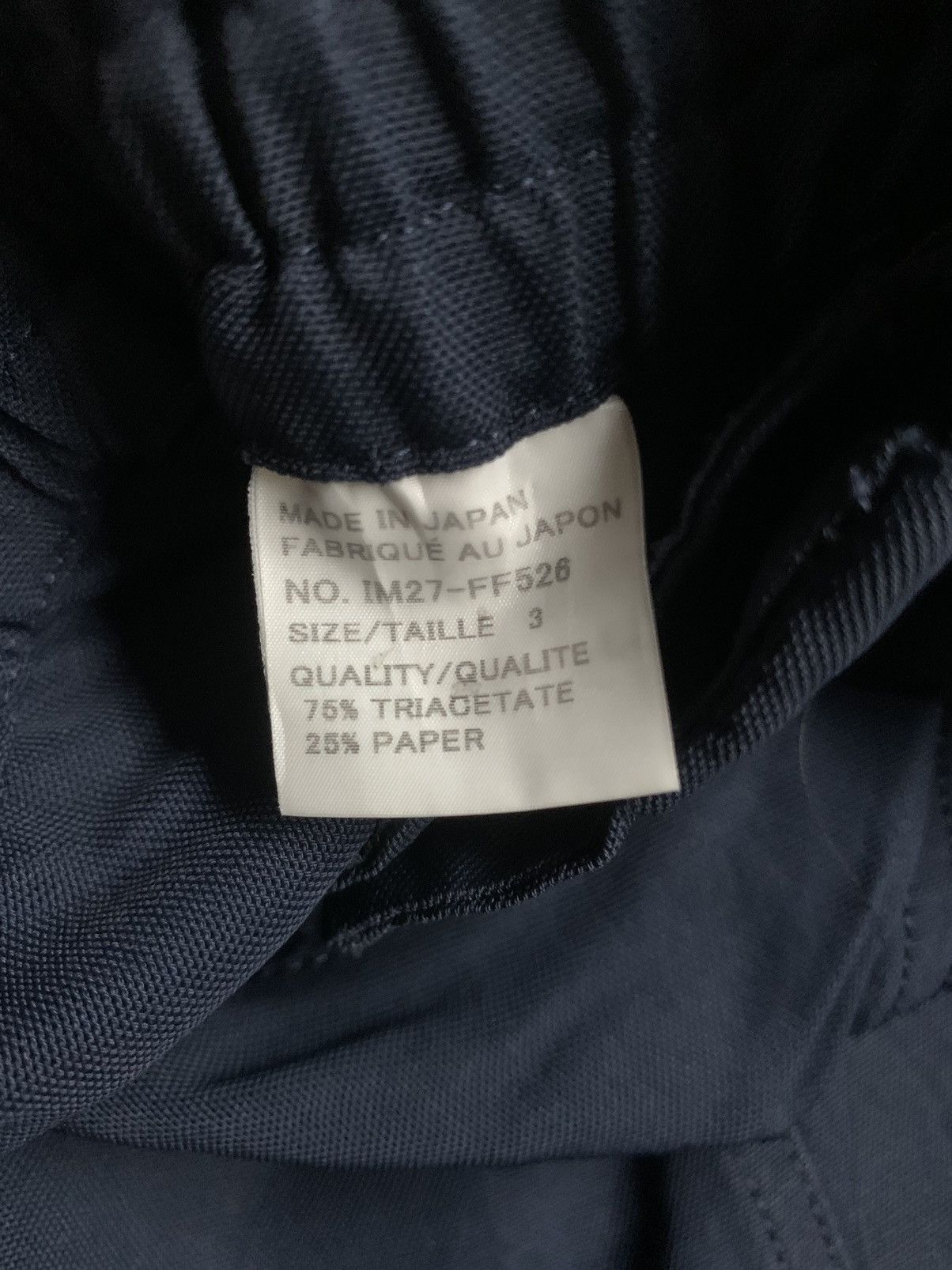 Issey Miyake Issey Miyake Asymmetric Triacetate Pants Size US 30 / EU 46 - 4 Thumbnail