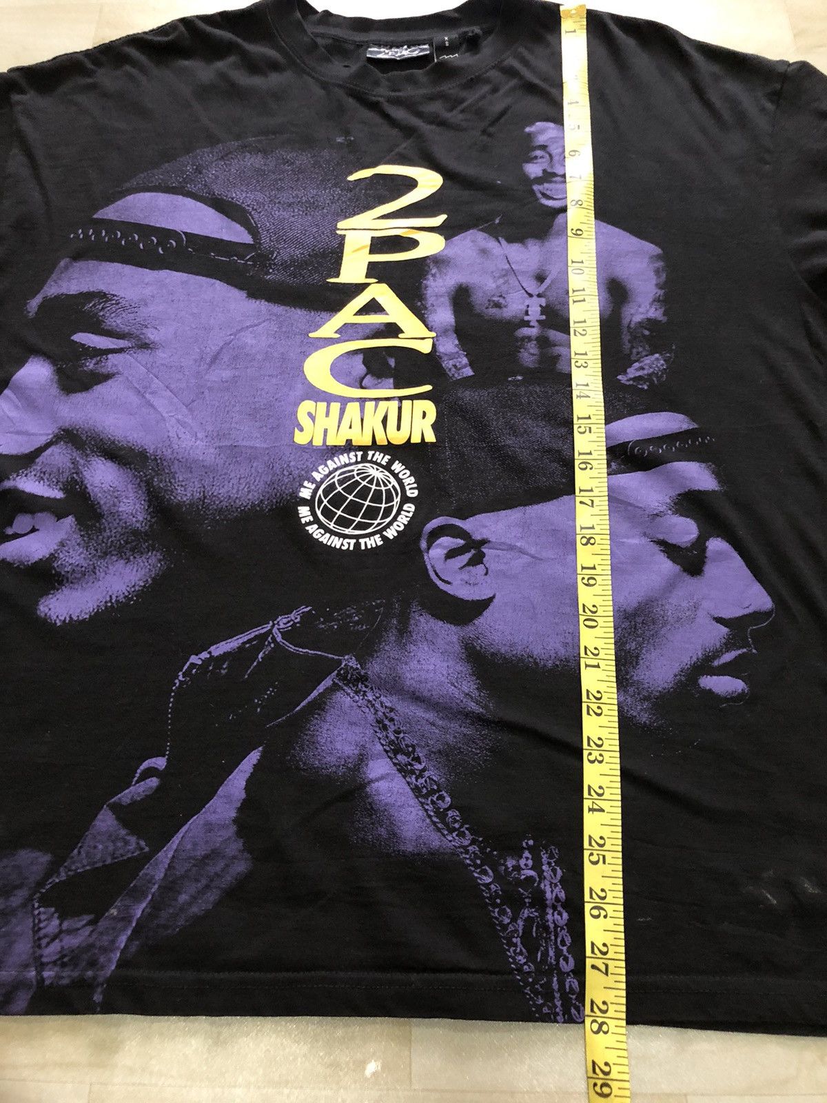 Rap Tees Tupac Shakur TShirt Size US XL / EU 56 / 4 - 5 Thumbnail