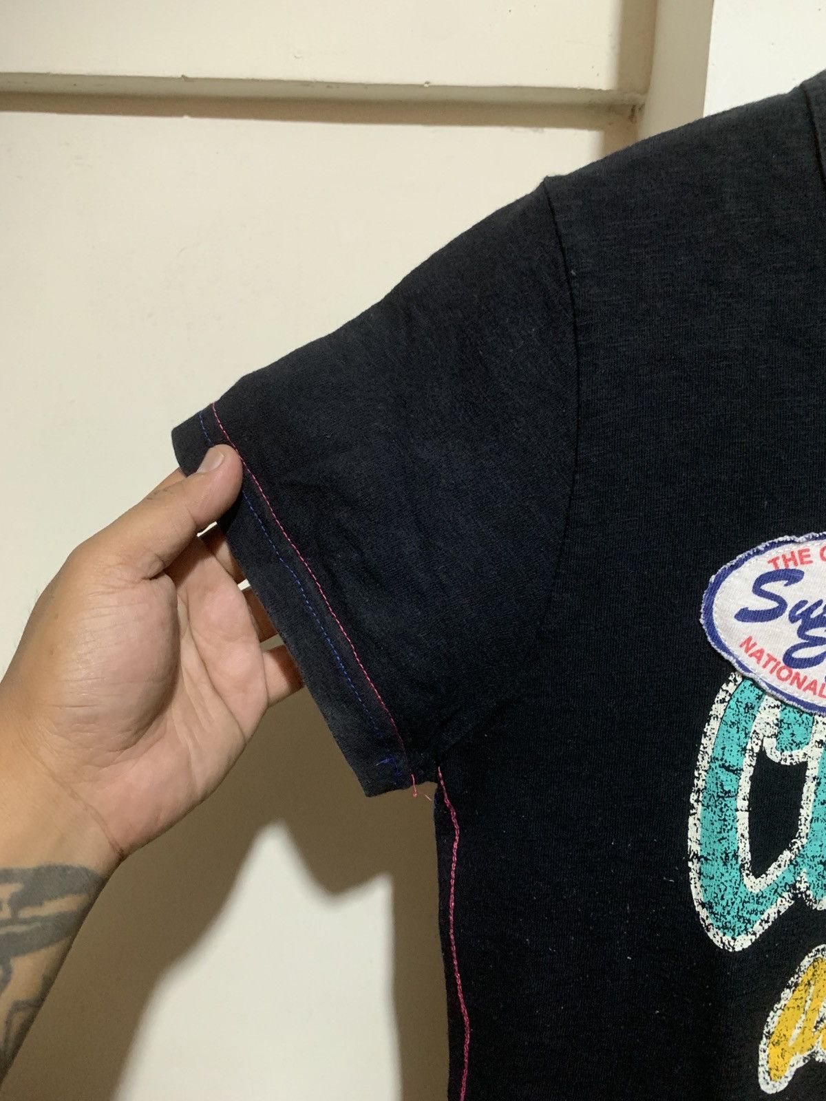 14th Addiction Japanese Corn Flake Surf Style Patch Tee Shirt Size US L / EU 52-54 / 3 - 2 Thumbnail