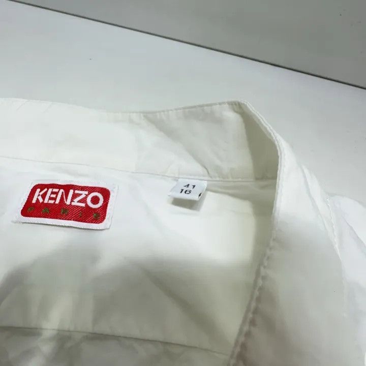 Kenzo Kenzo Flower Pattern Long Sleeve Shirt for Men -2507 Size US M / EU 48-50 / 2 - 4 Thumbnail