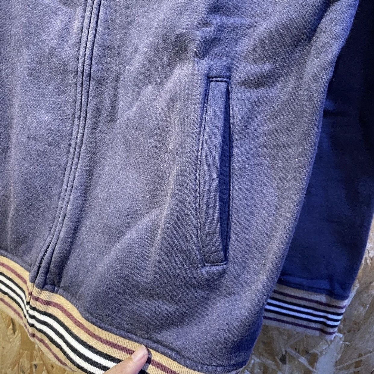 Black Label × Burberry × Vintage Vintage Burberry Black Label Zipper Sweater Size US M / EU 48-50 / 2 - 5 Thumbnail