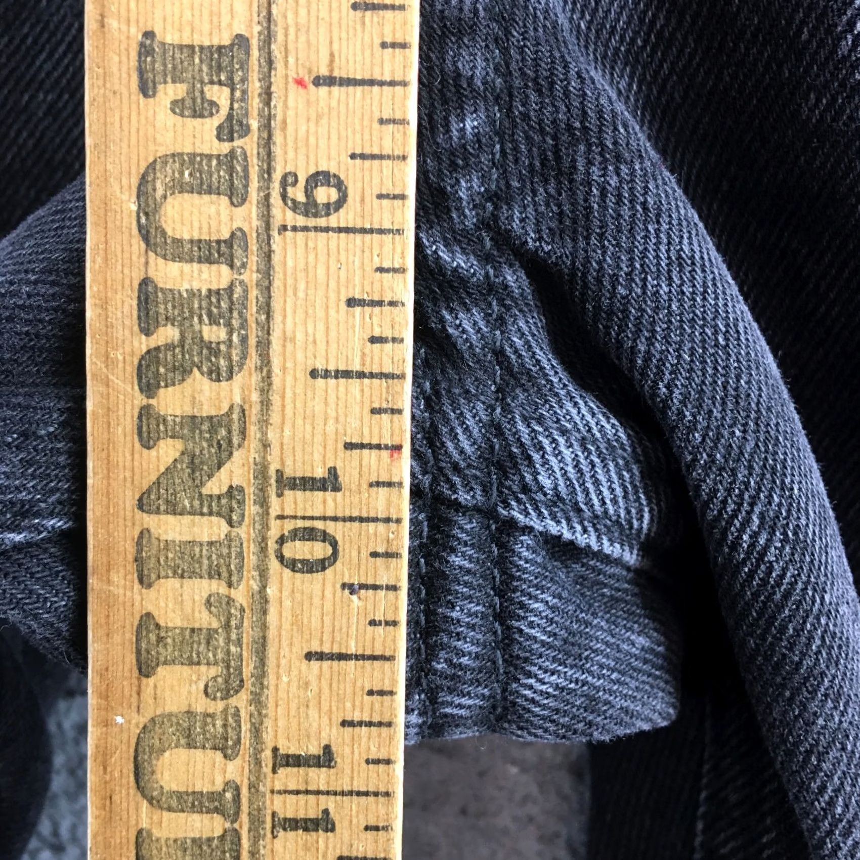 H&M H&M Jeans Womens 4 Black Mid Rise Cotton Zip Fly Straight Leg Casual NEW Size 27" / US 4 / IT 40 - 7 Thumbnail