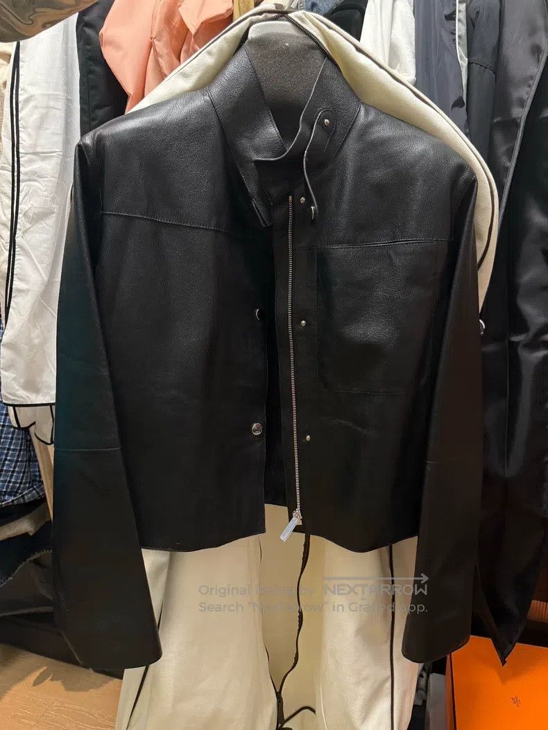 Hermes Hermes 2025 Autumn/Winter New Leather Jacket Size XS / US 0-2 / IT 36-38 - 5 Thumbnail