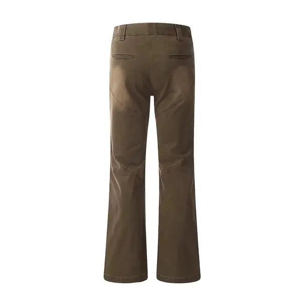 VIBE Punk men's irregular stitching multi-pocket bootcut jeans Size US 32 / EU 48 - 2 Thumbnail