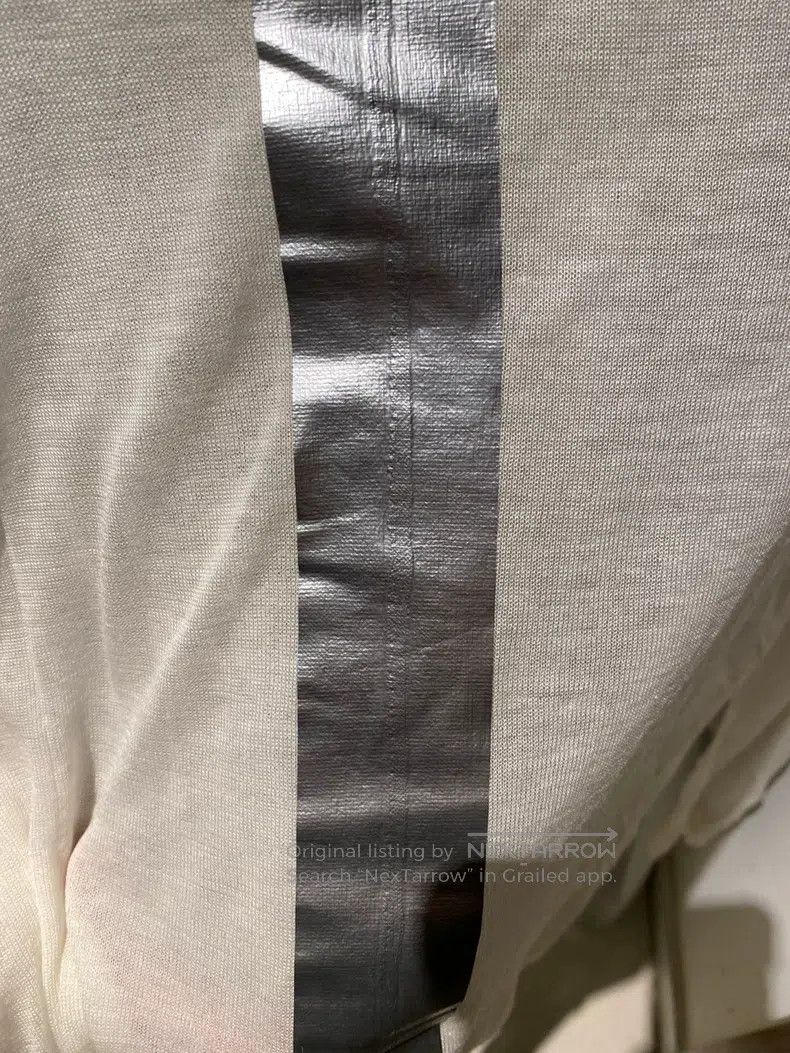 Maison Margiela Maison Margiela White transparent turtleneck sweater Size M / US 6-8 / IT 42-44 - 2 Thumbnail