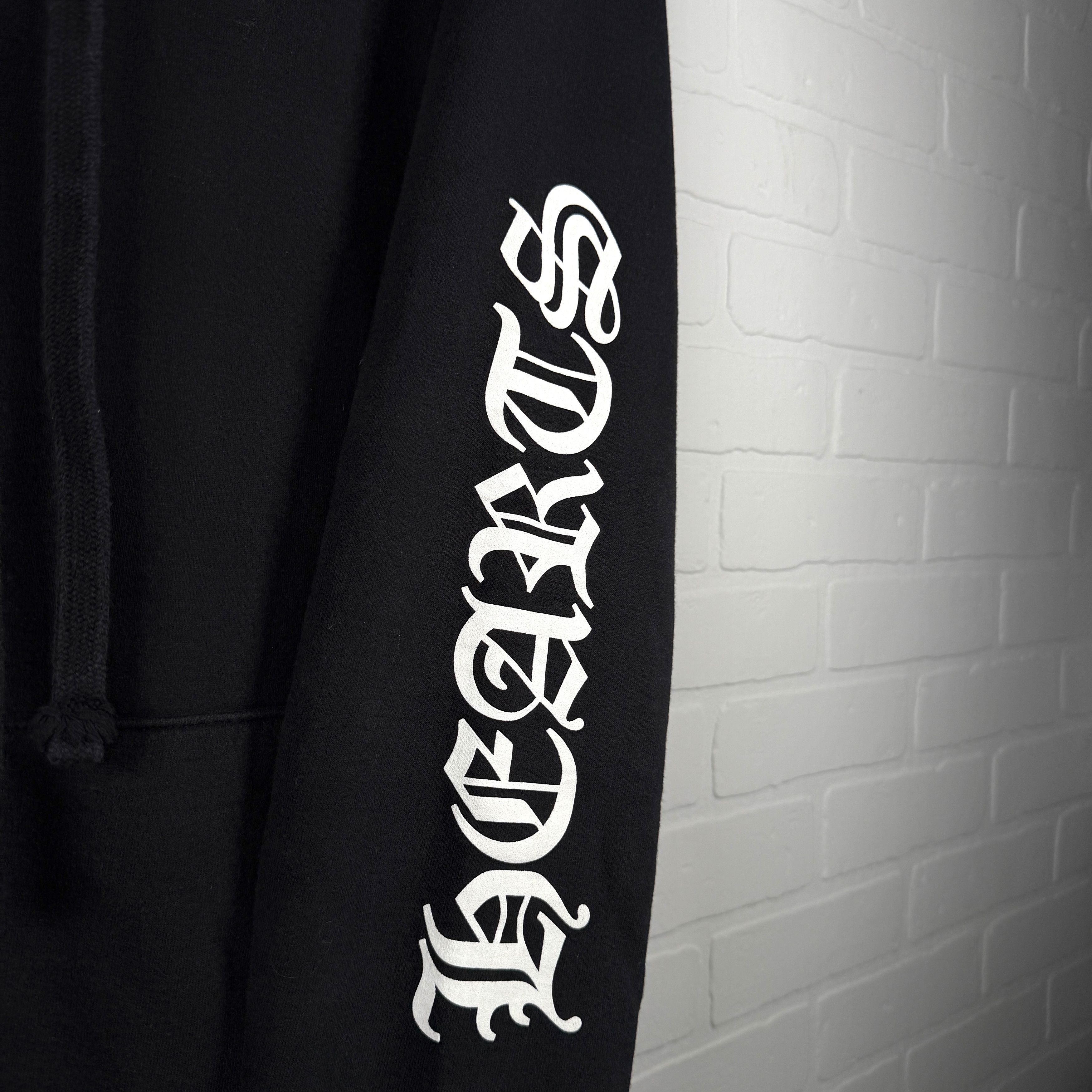 Chrome Hearts Chrome Hearts Tire Track Cemetery Cross Spine Hoodie Size US XL / EU 56 / 4 - 5 Thumbnail