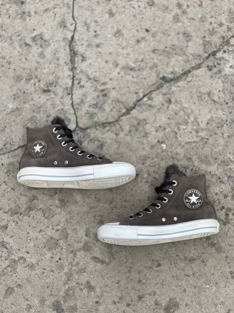 20471120 Converse Chuck Taylor women's winter sneakers with lining Size US 7.5 / IT 37.5 - 3 Thumbnail
