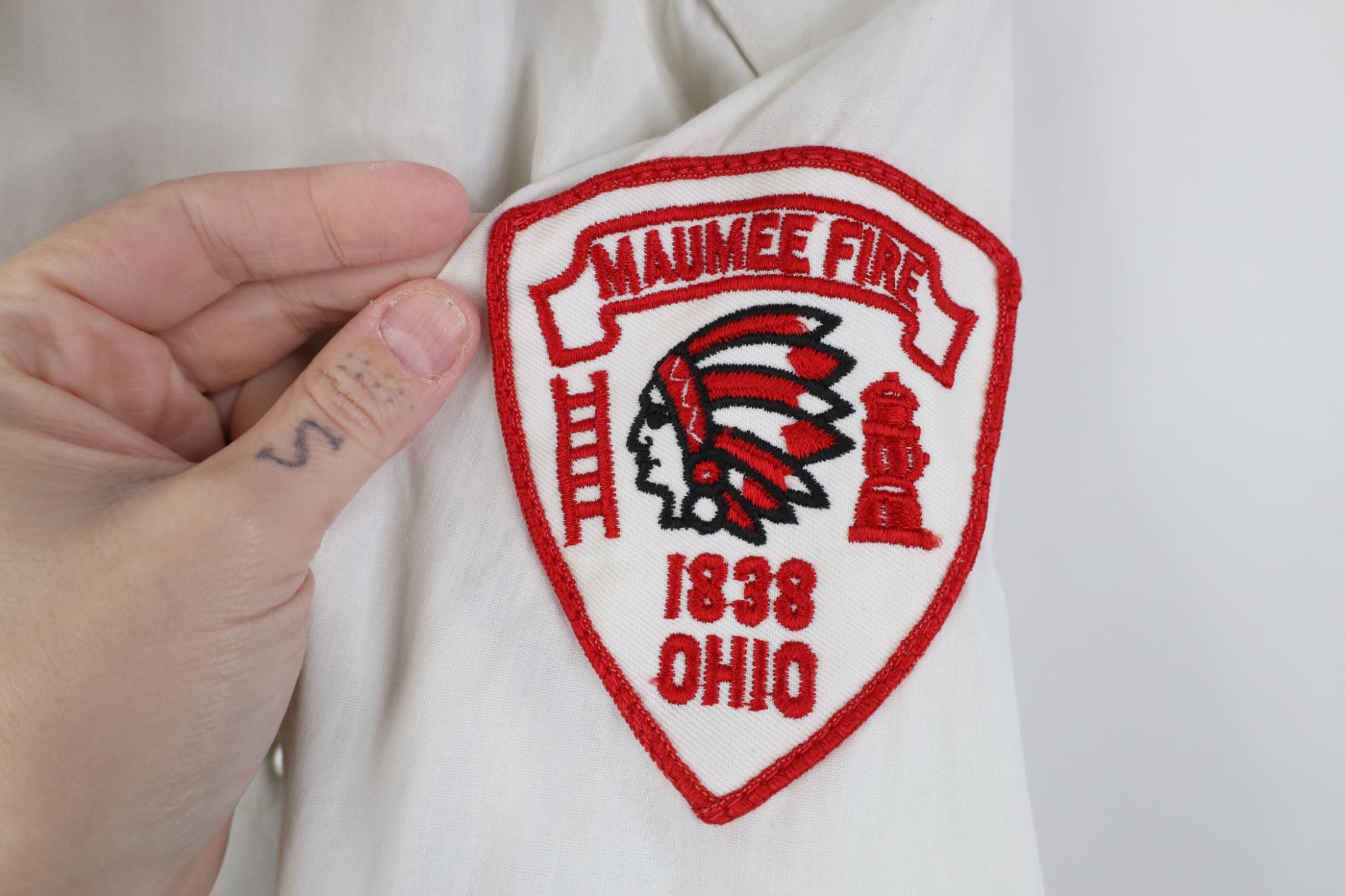 Vintage Vintage 60s 70s Maumee Fire Department Button Shirt USA Size US M / EU 48-50 / 2 - 4 Thumbnail