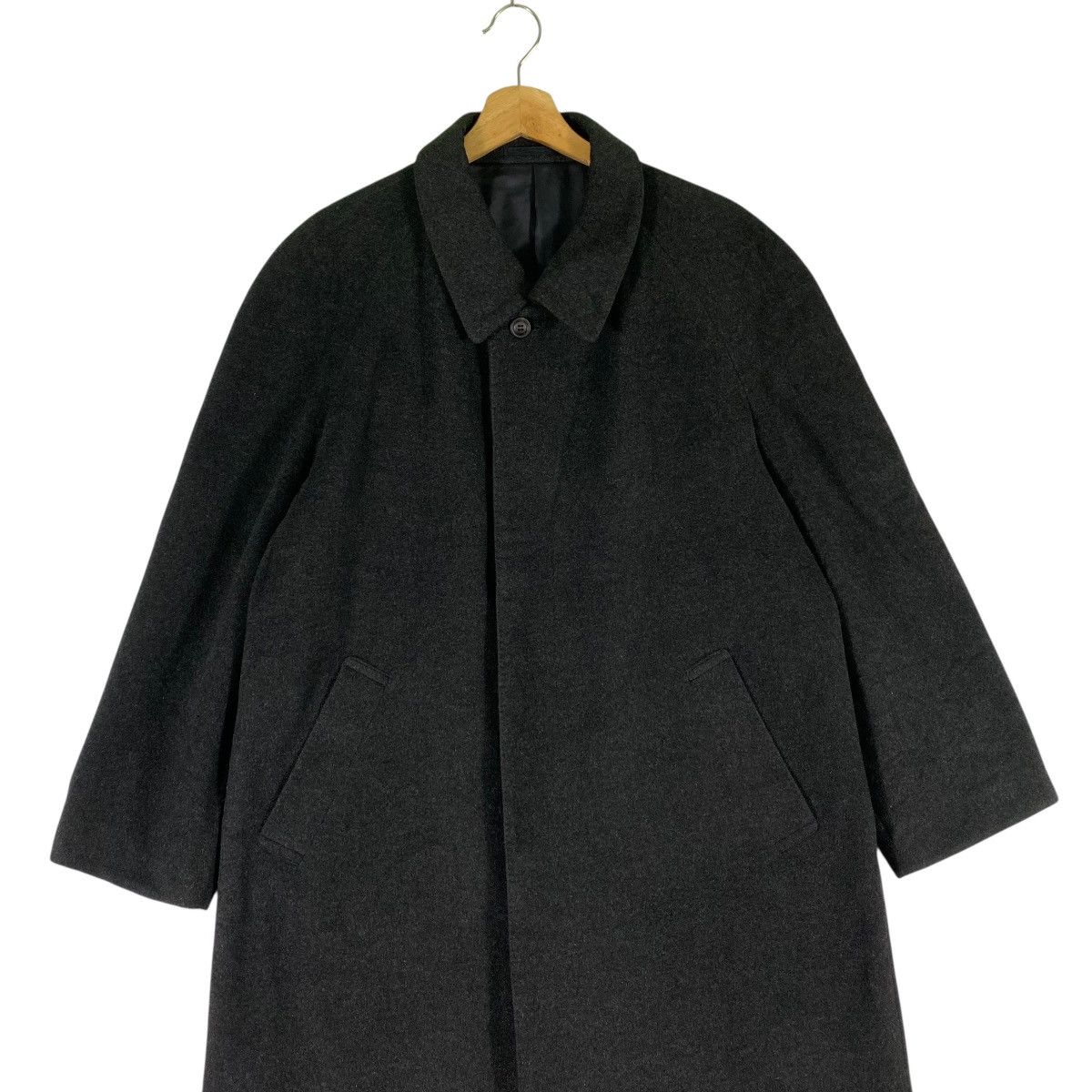 Yves Saint Laurent Yves Saint Laurent Wool Long Coat Button M/L Size Size US L / EU 52-54 / 3 - 4 Thumbnail
