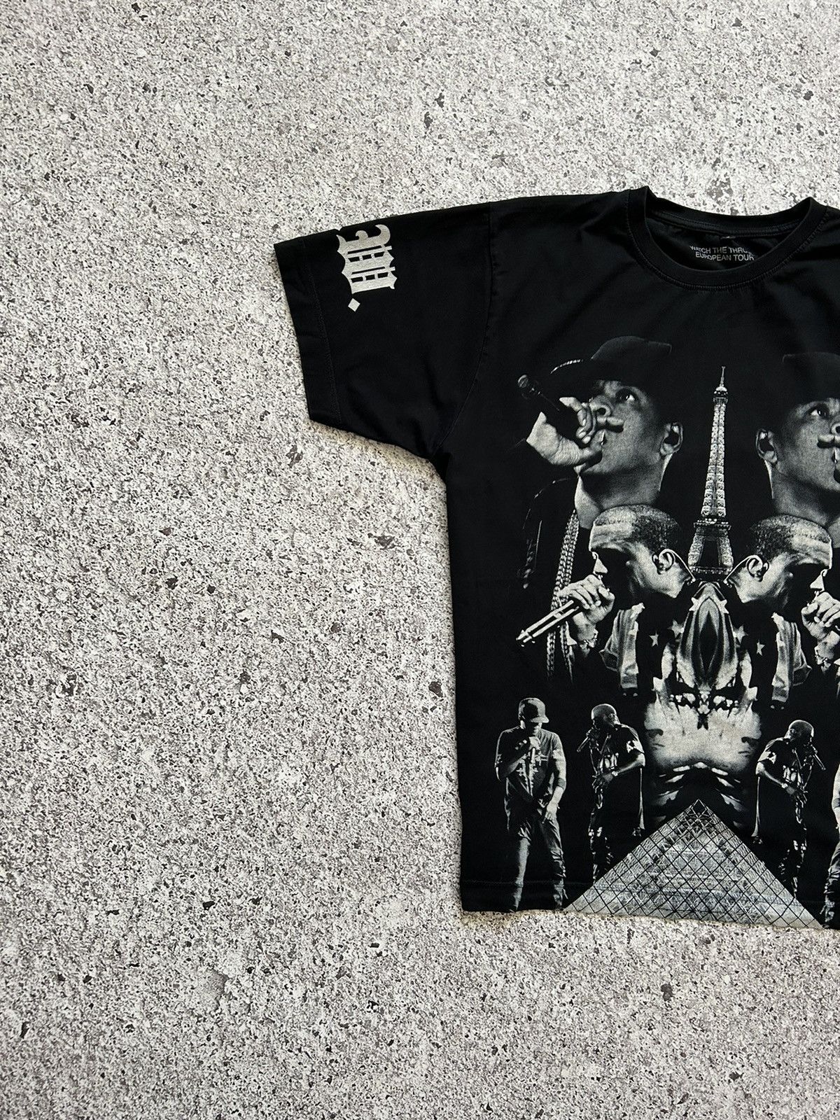 Jay-Z × Kanye West Vintage Kanye West x Jay Z Watch The Throne Europe Tee Size US L / EU 52-54 / 3 - 4 Thumbnail