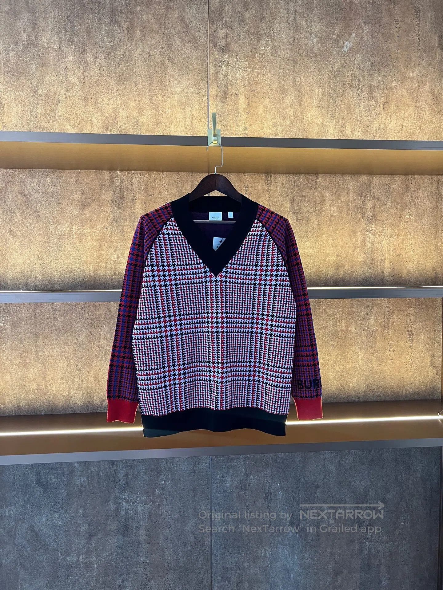 Burberry Burberry Plaid Knit Sweater| Size US S / EU 44-46 / 1 - 1 Thumbnail