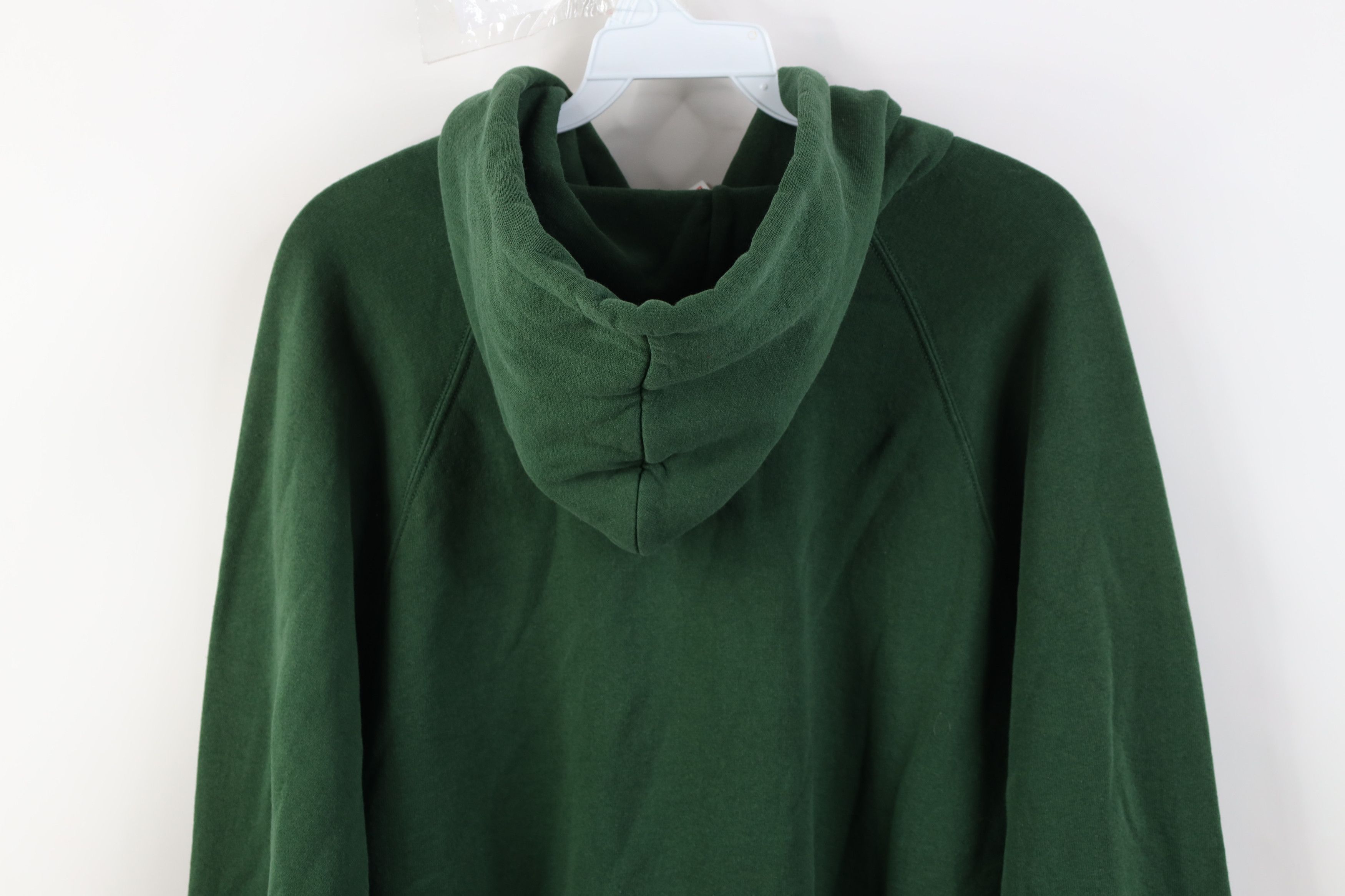 Vintage Vintage 90s Spell Oxford University Hoodie Sweatshirt Green Size US XL / EU 56 / 4 - 11 Thumbnail