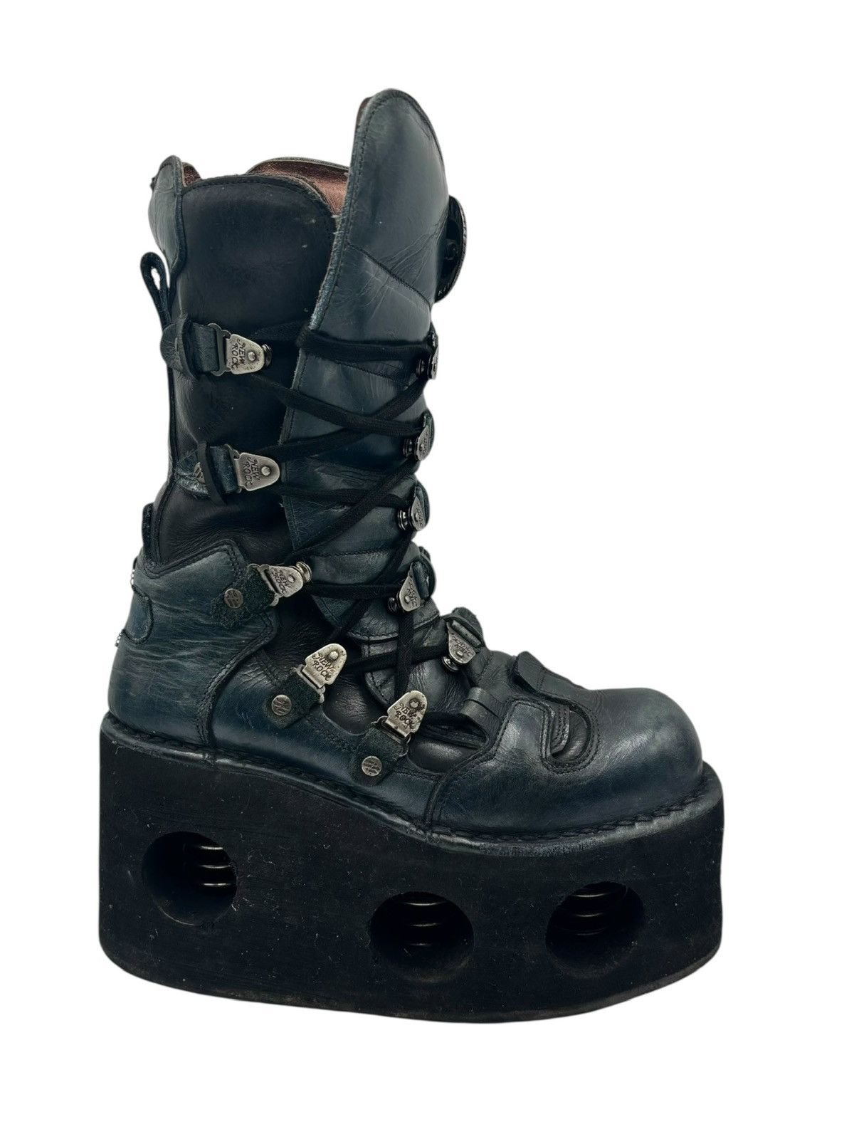 New Rock Vintage New Rock neptuno platform boots Size 37 Size US 7 / IT 37 - 6 Thumbnail