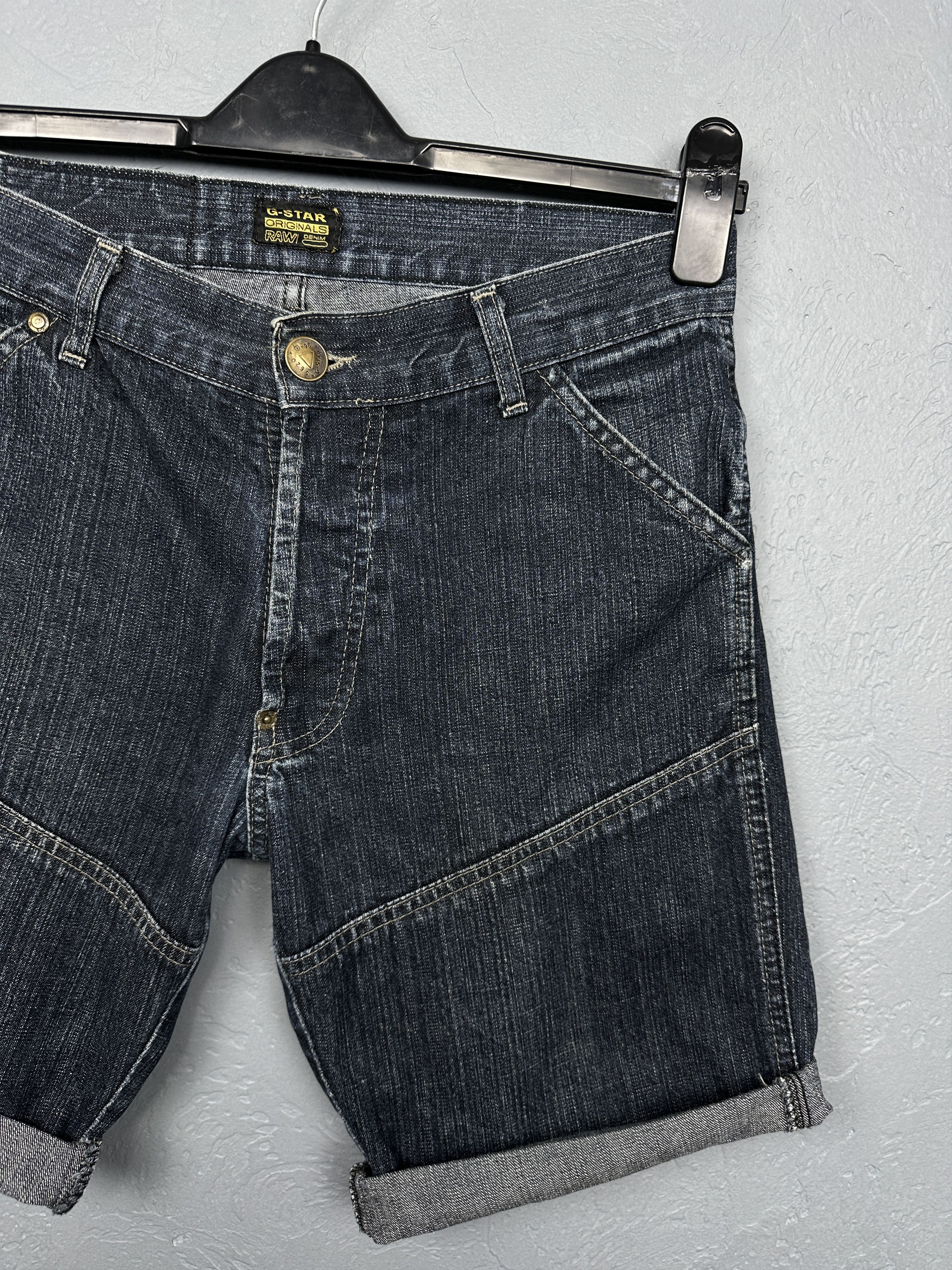 G-Star G Star Raw Vintage Mens Denim Shorts Size US 30 / EU 46 - 4 Thumbnail