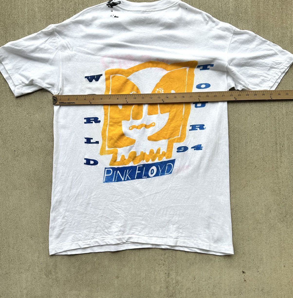 Band Tees × Pink Floyd × Vintage Vintage Pink Floyd Tee Shirt 90snsinhle Stitch Division Bell Size US XL / EU 56 / 4 - 8 Thumbnail
