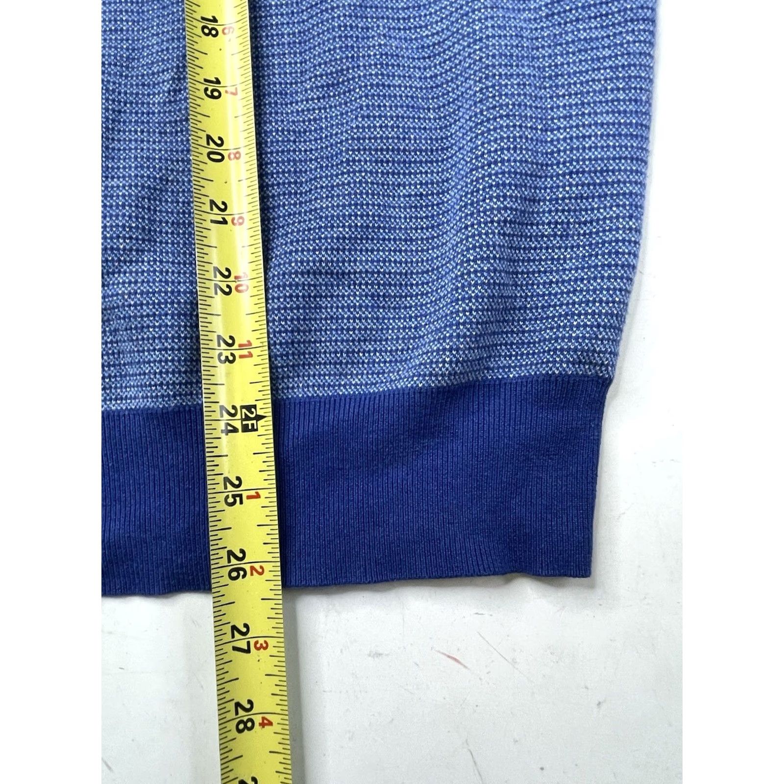 Peter Millar Peter Millar Sweater Pullover 1/4 Zip Mens M Blue Size US M / EU 48-50 / 2 - 5 Thumbnail