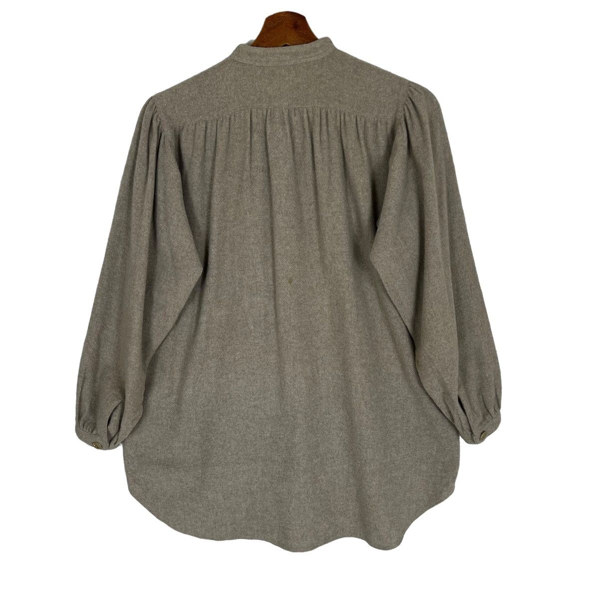 Y's 70s Y’s Mandarin Collar Shirt Size XS / US 0-2 / IT 36-38 - 6 Thumbnail