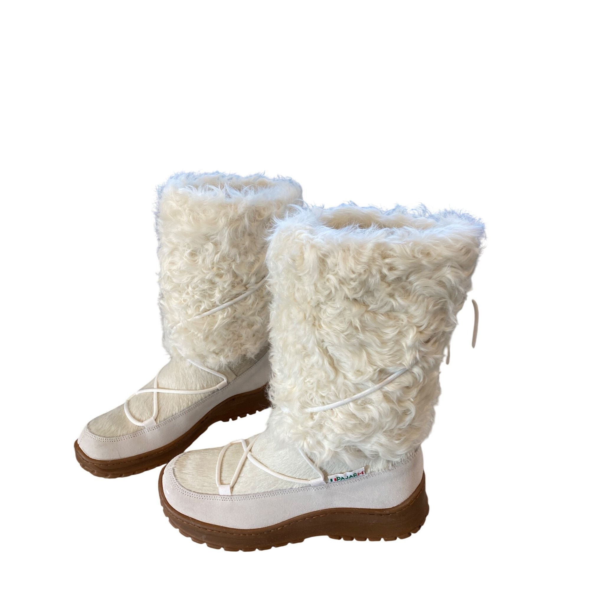 Pajar NWT PAJAR Italian Handcrafted Fur Ski Snow Boots 40 Off Whit Size US 10 / IT 40 - 5 Thumbnail