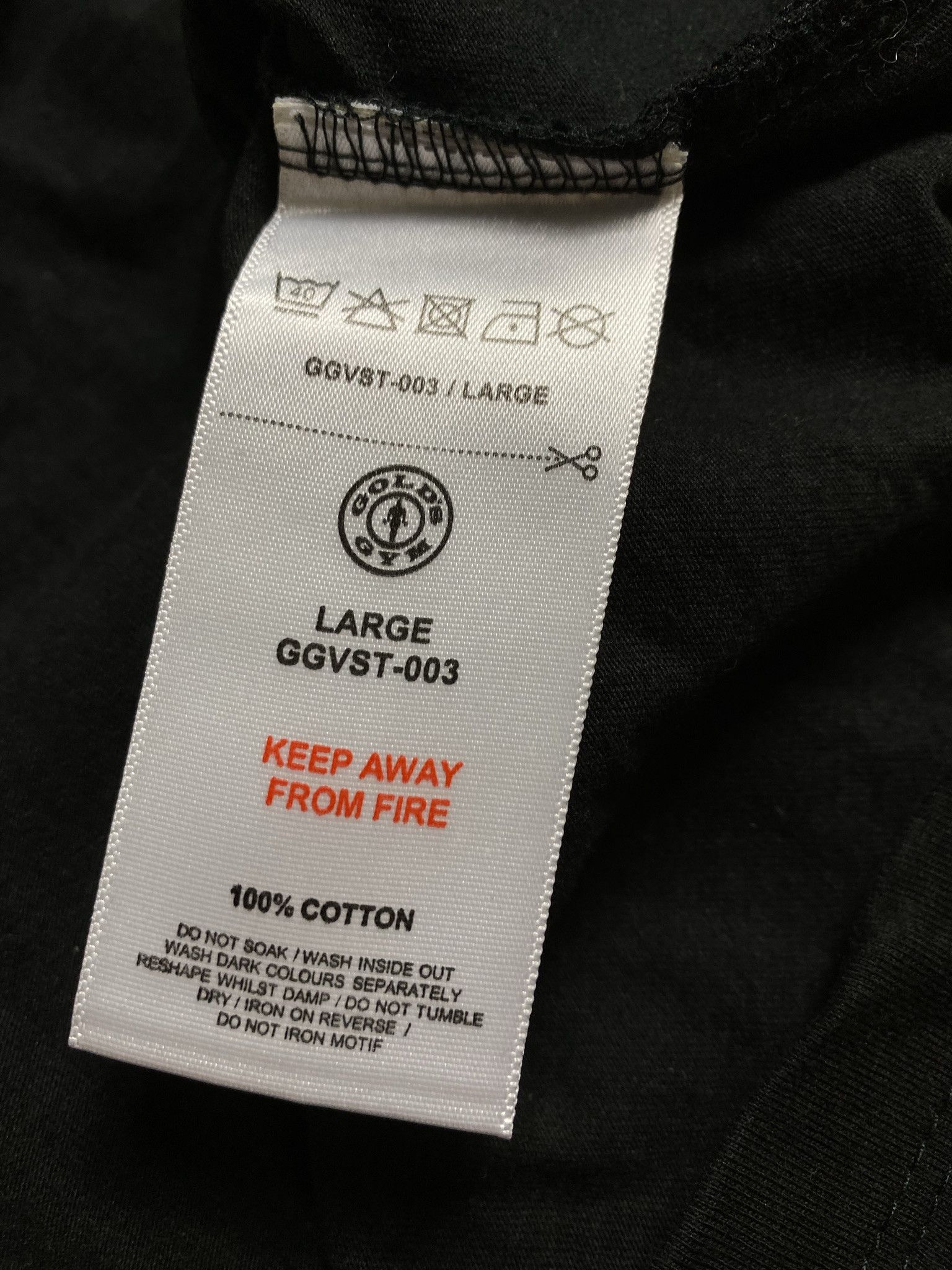 Vintage Golds gym black tank top vintage y2k 90s streetwear Size US L / EU 52-54 / 3 - 4 Thumbnail