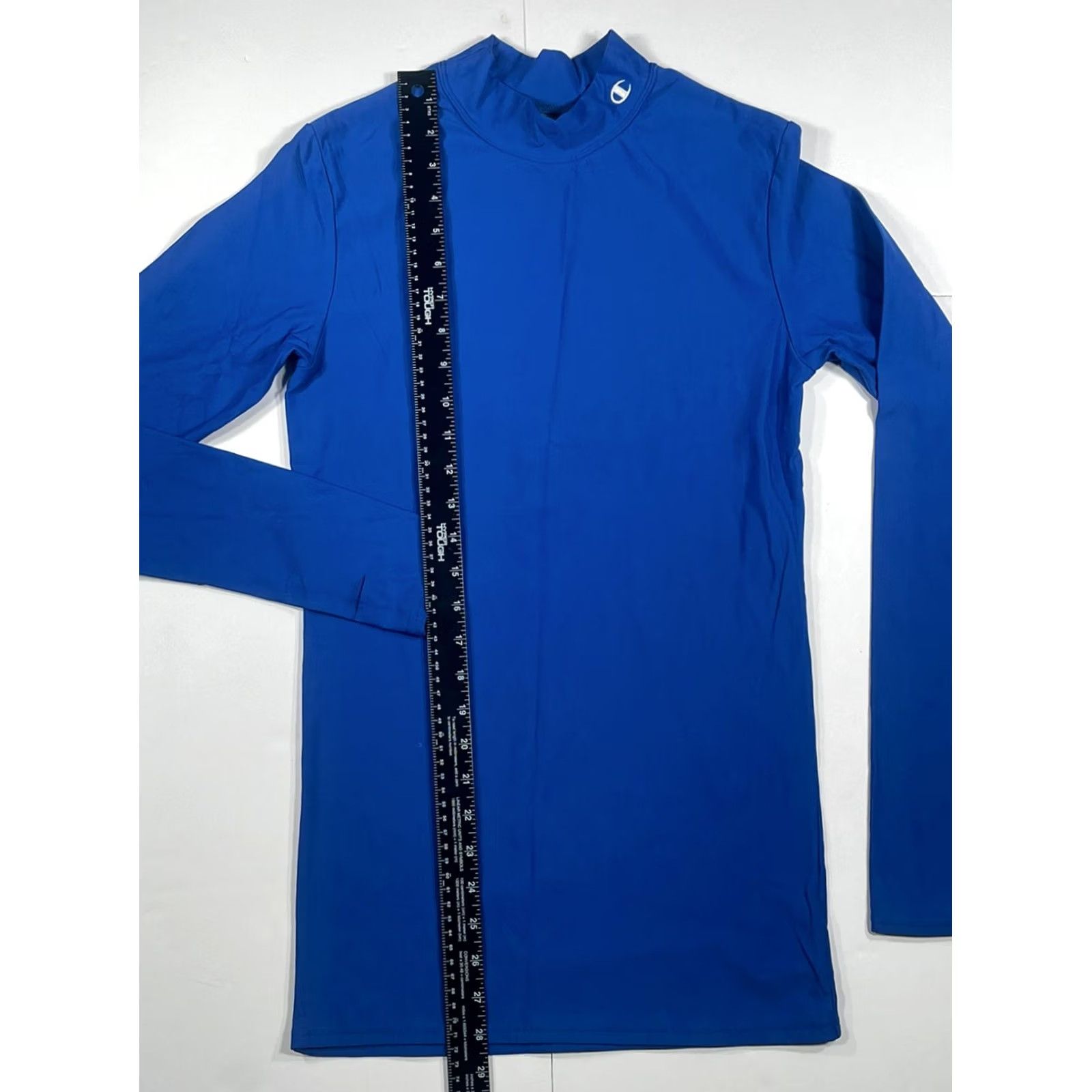 Champion Champion Cold Weather Gear Mens Blue Long Sleeve T-Shirt Sz XL (XL) Size US XL / EU 56 / 4 - 3 Thumbnail