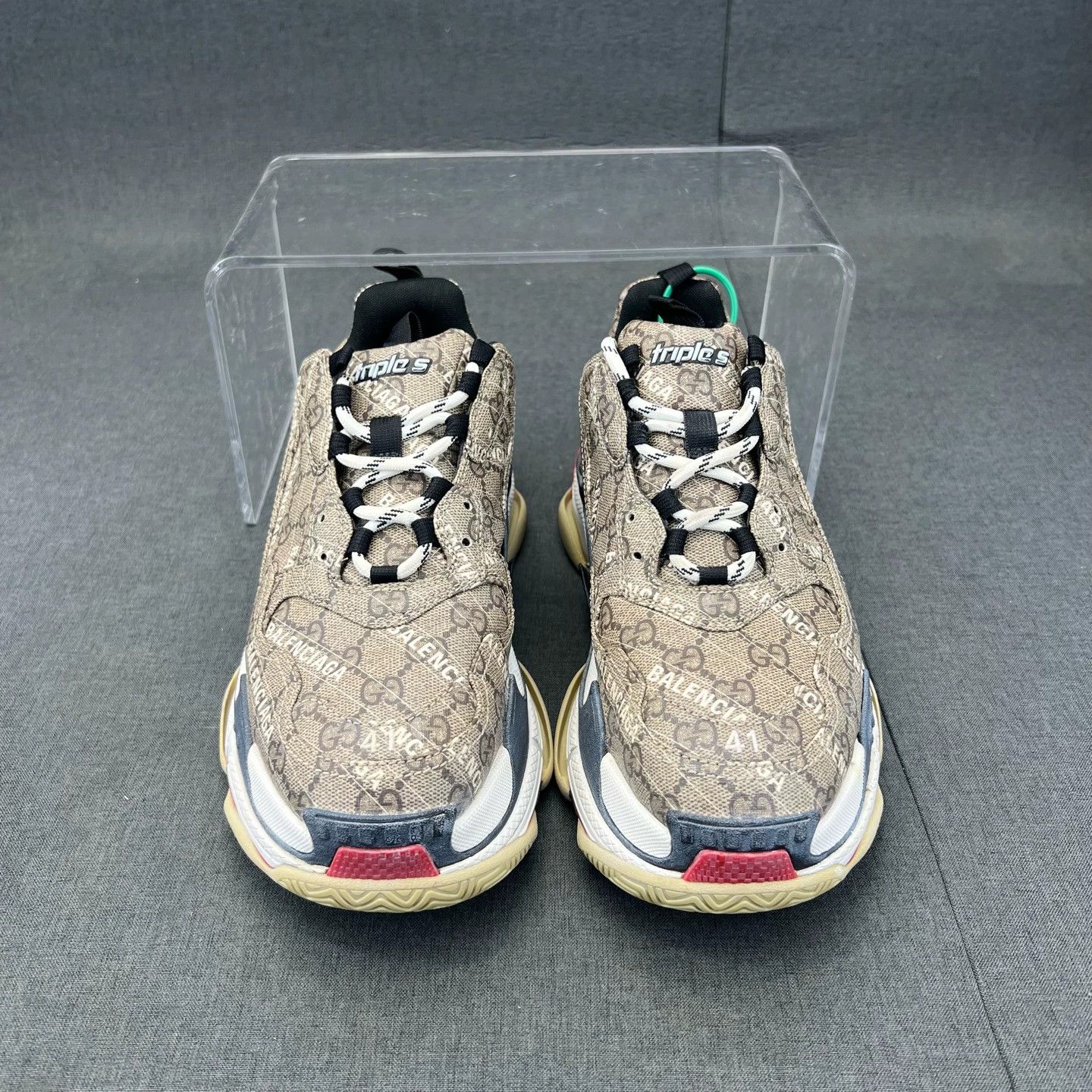 Balenciaga × Gucci gucci hi-top sneakers Size US 8 / EU 41 - 2 Thumbnail