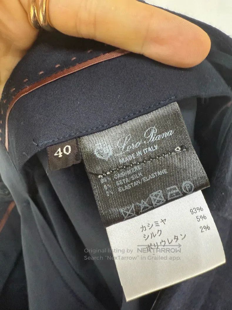 Loro Piana Loro Piana Chad royal lightness trousers, cashmere materia Size 26" / US 2 / IT 38 - 6 Thumbnail
