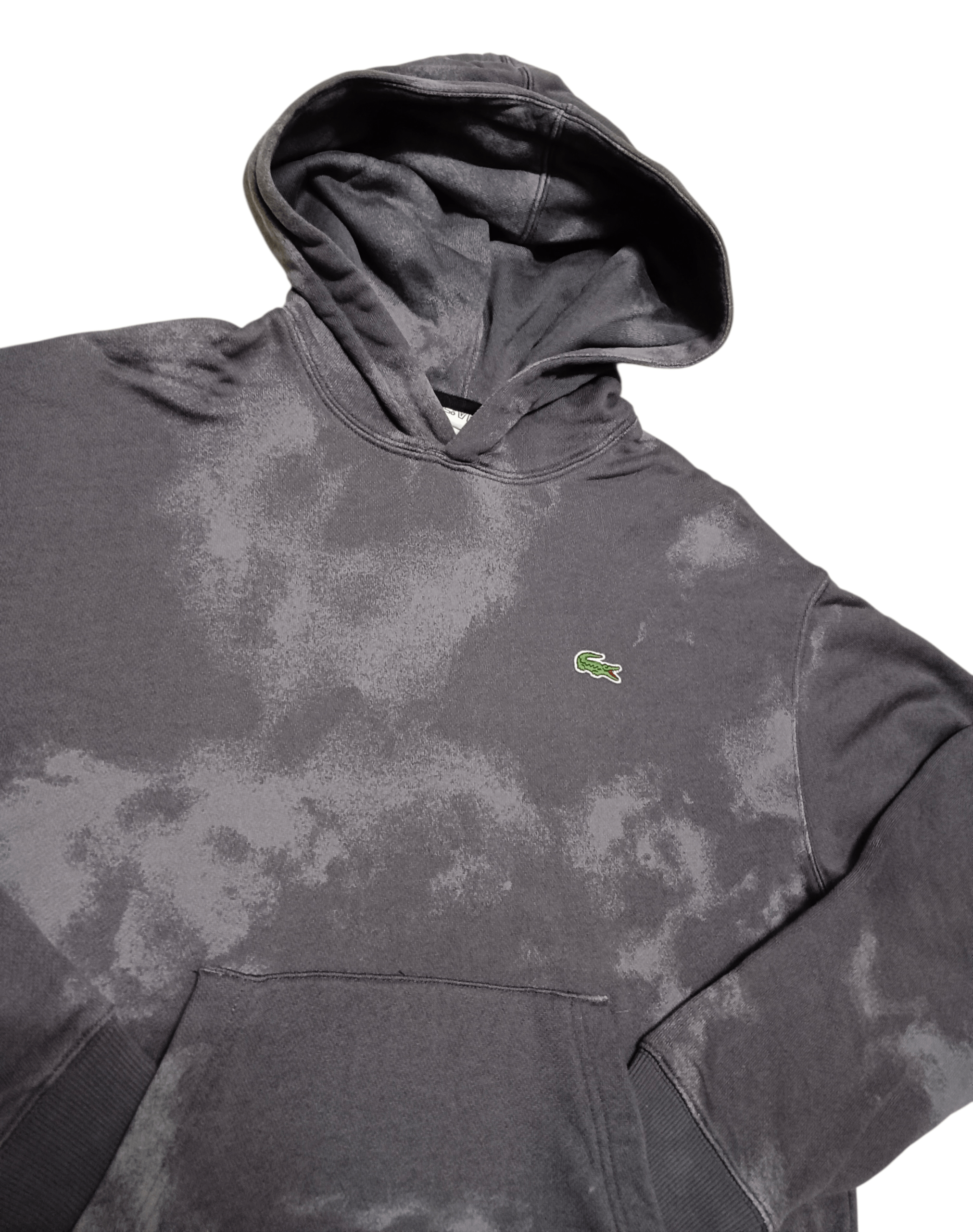 Lacoste Lacoste Acid Wash Hoodie Size US S / EU 44-46 / 1 - 3 Thumbnail