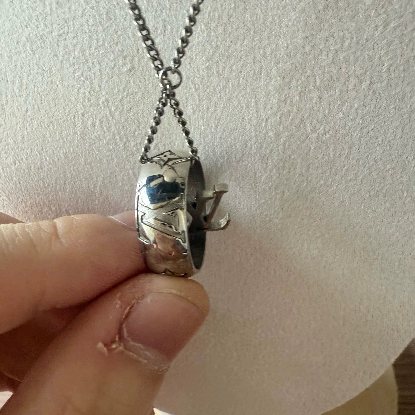 Louis Vuitton LV CHARMS 3-in-1 Engraved Necklace Size ONE SIZE - 2 Thumbnail