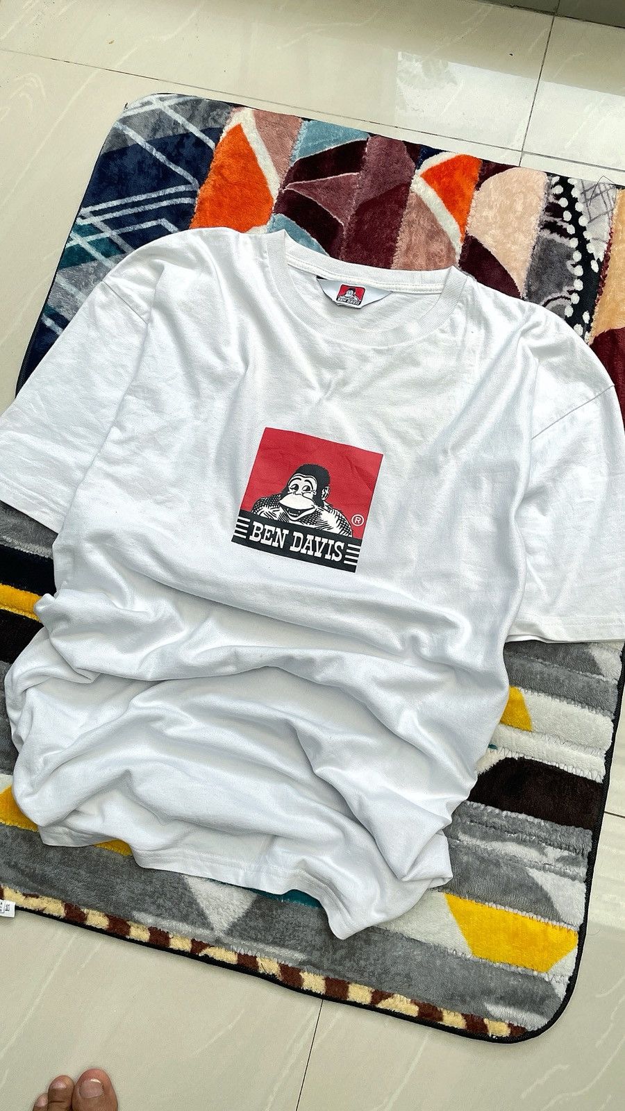 Ben Davis × Japanese Brand Ben Davis Big Logo Shirt Size US L / EU 52-54 / 3 - 7 Thumbnail