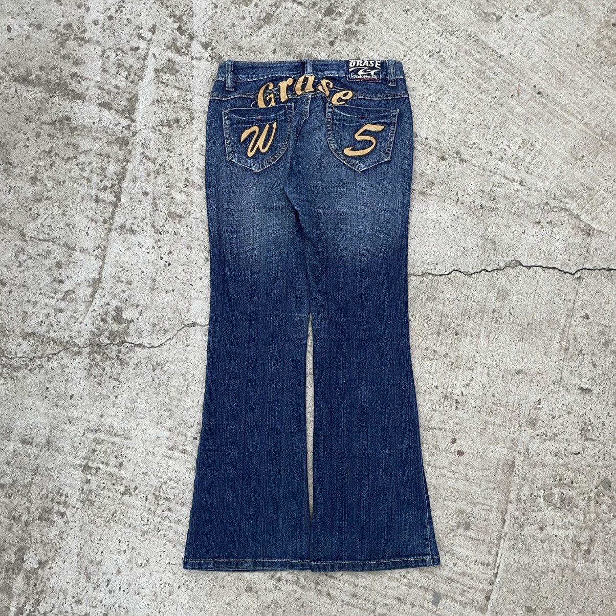 Vision Streetwear Vintage Women’s Flared Jeans Grase Size 42 Y2K 00s USA Size 28" / US 6 / IT 42 - 1 Thumbnail