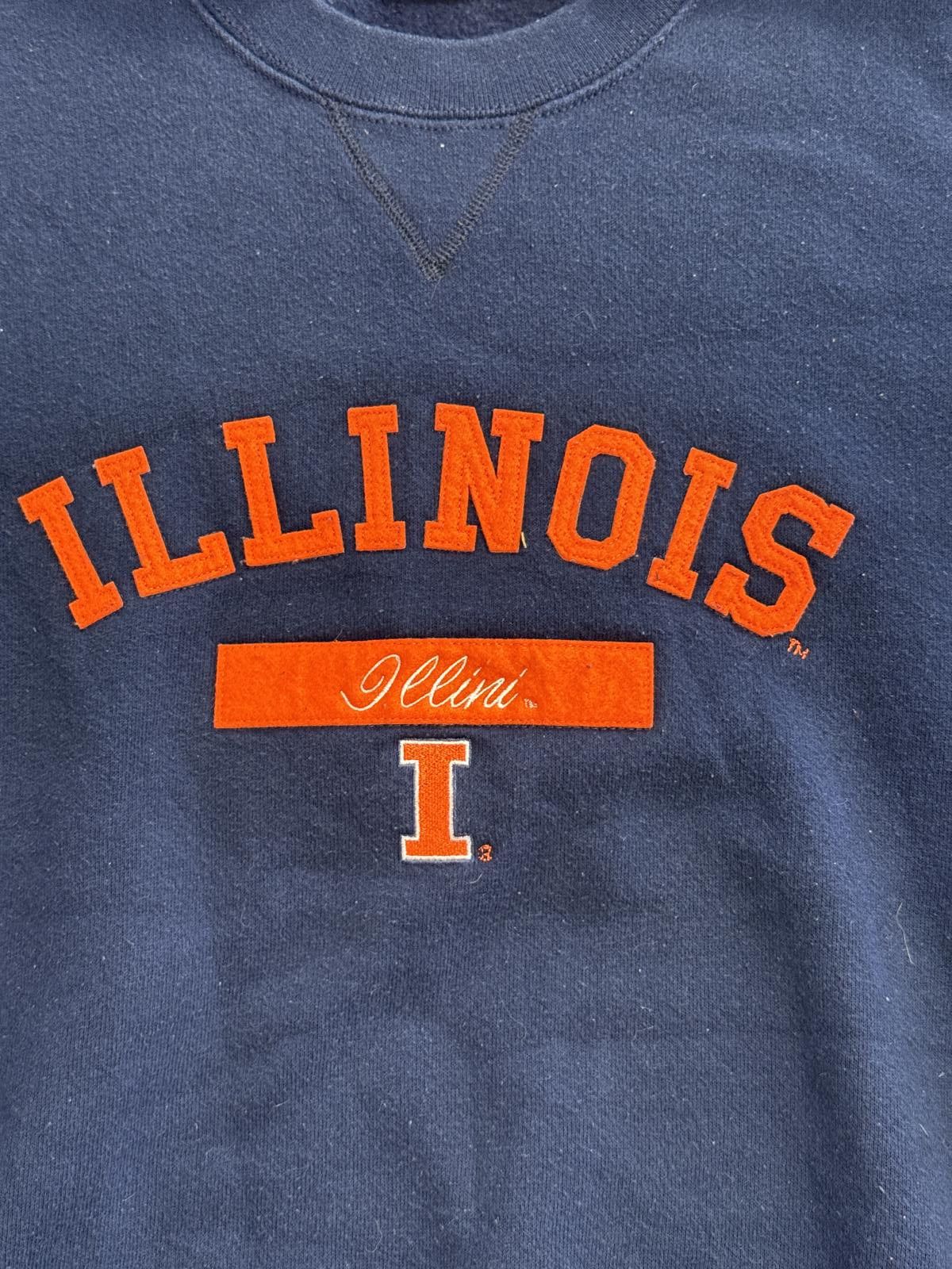 Other Vintage Illini Crewneck University of Illinois Made in USA Size US XL / EU 56 / 4 - 3 Thumbnail