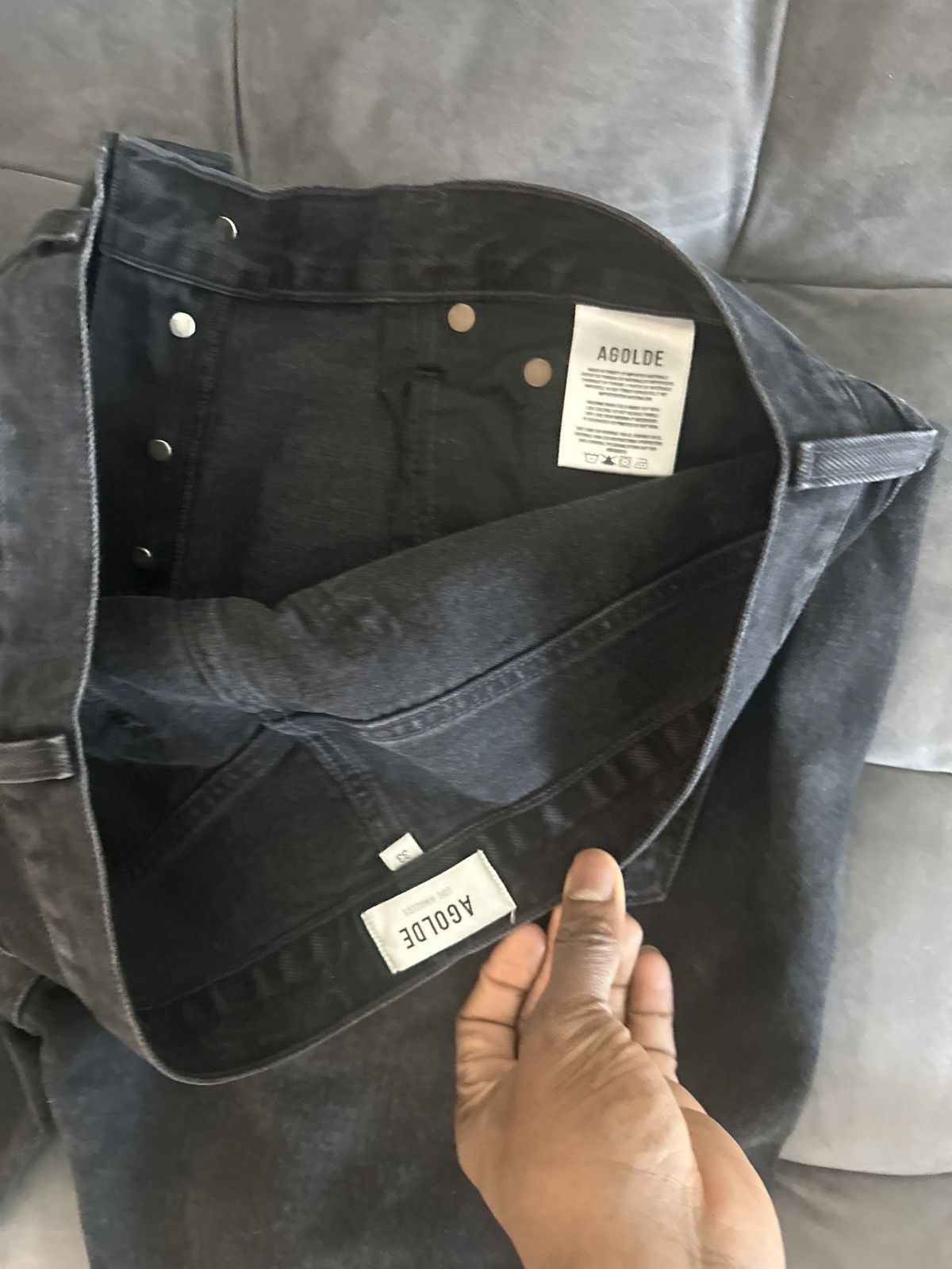 Agolde Agolde 90’s mid rise loose fit Size US 33 - 4 Thumbnail