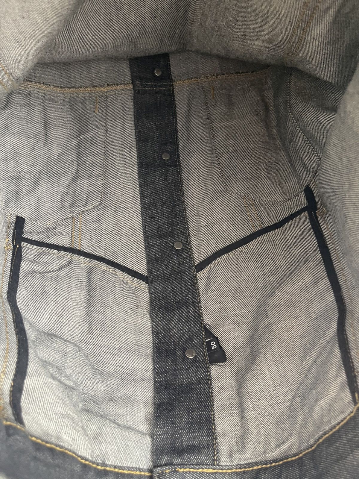 Gucci Gucci Tom Ford Type 3 Denim Jacket Size US L / EU 52-54 / 3 - 10 Thumbnail