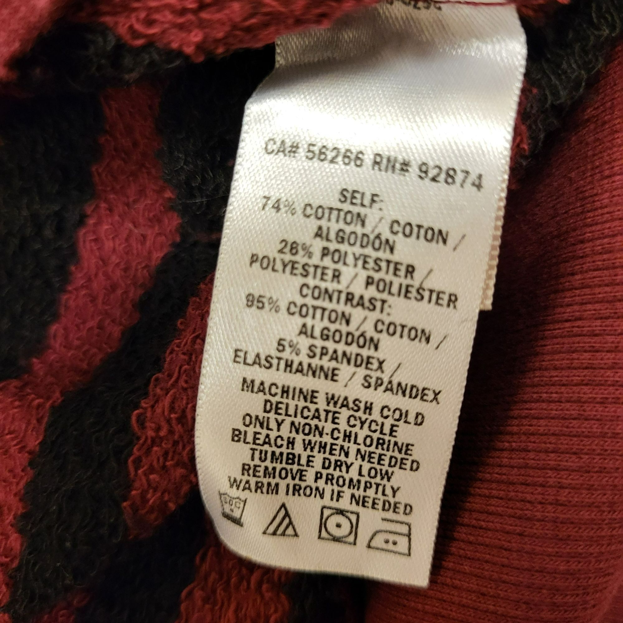 Splendid Splendid Women's West Village Stripe Terry Dress Ruby Women' Size L / US 10 / IT 46 - 15 Thumbnail
