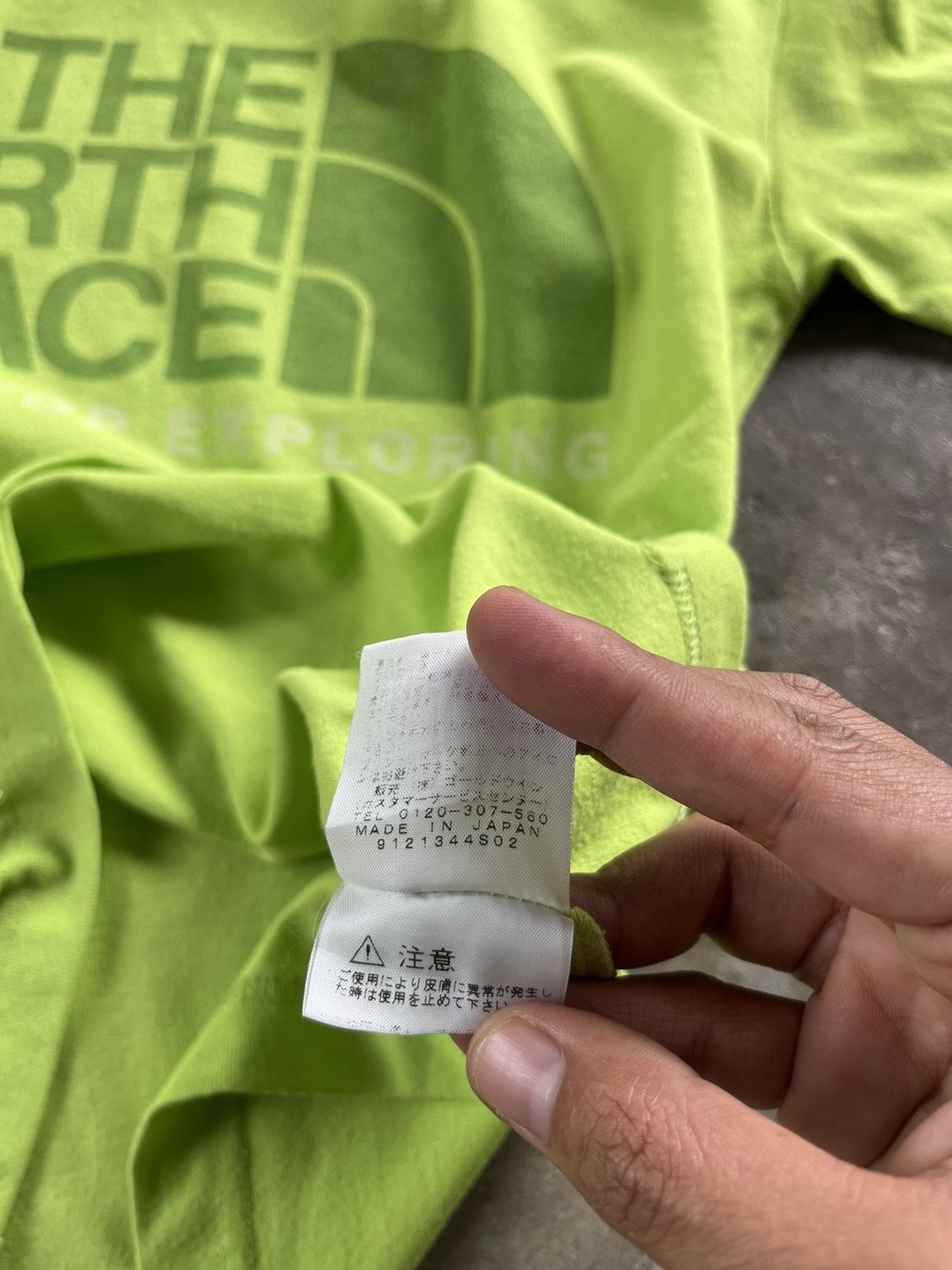 Japanese Brand × The North Face ⚡️The North Face Big Logo Tee Japan Size S / US 4 / IT 40 - 6 Thumbnail