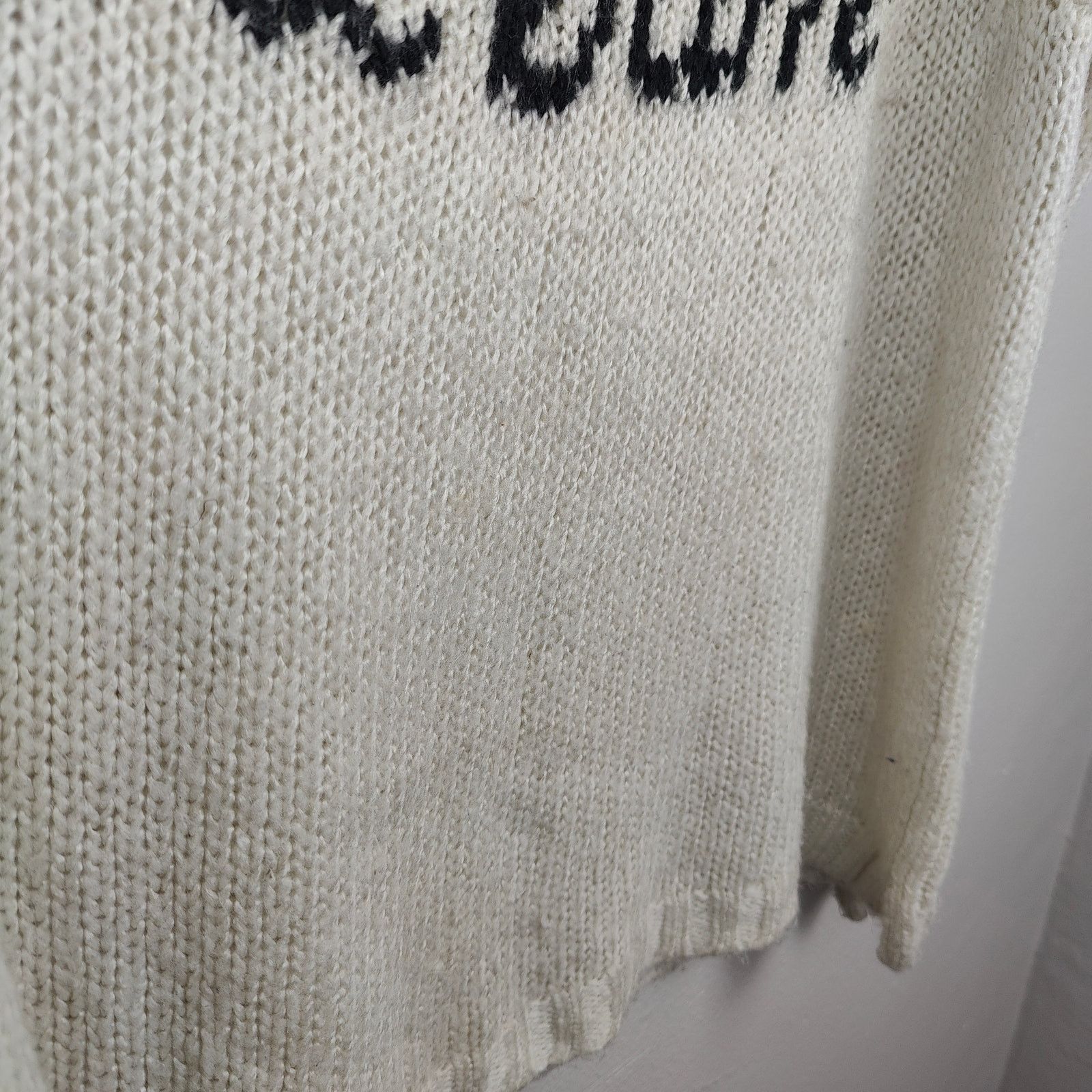 Other Wooden Ships Ski Bum Sweater Womens XS S Off-White Knit Size US S / EU 44-46 / 1 - 6 Thumbnail