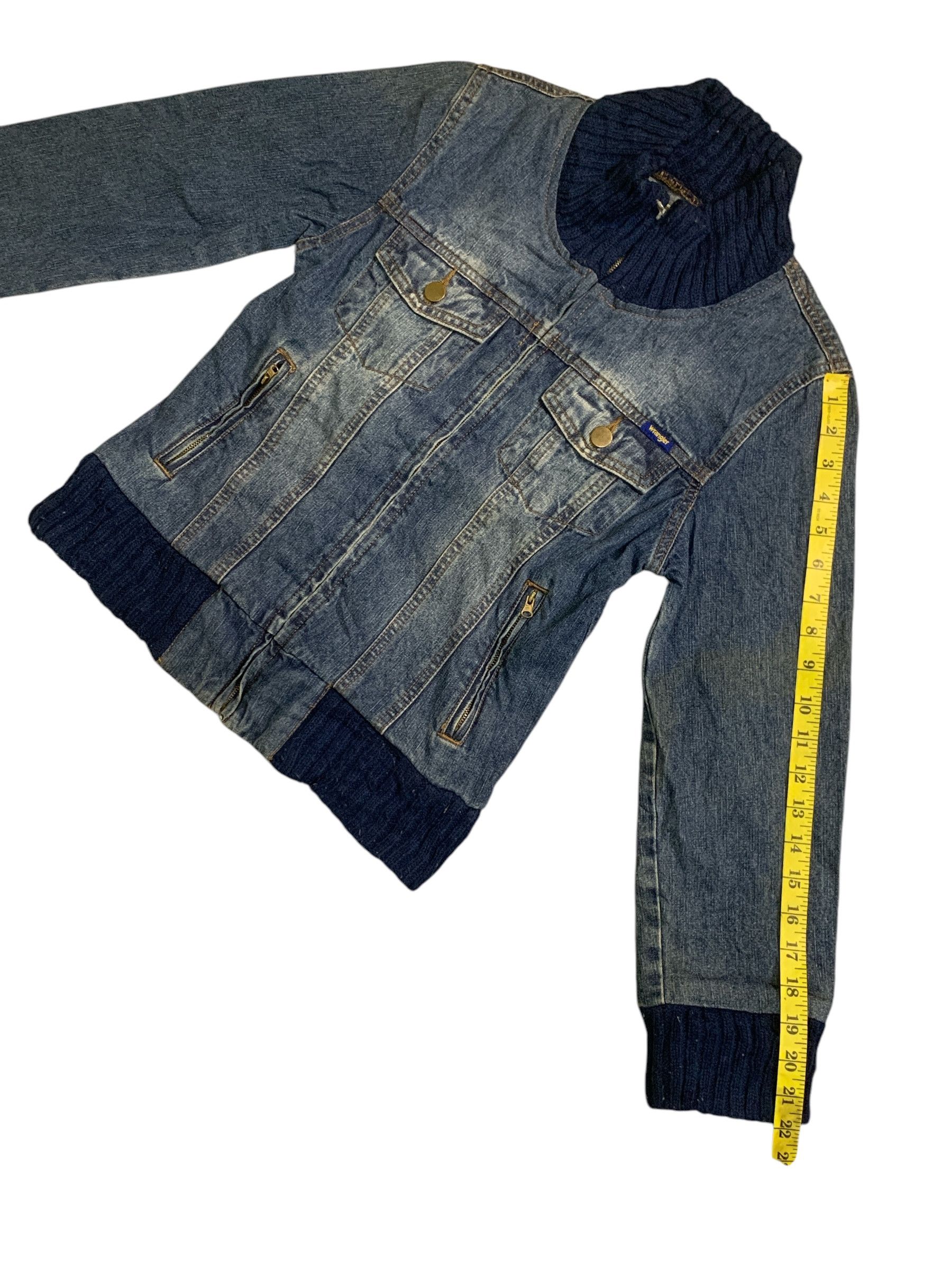 Wrangler Rare Design Wrangler Denim Jackets Size XS / US 0-2 / IT 36-38 - 12 Thumbnail