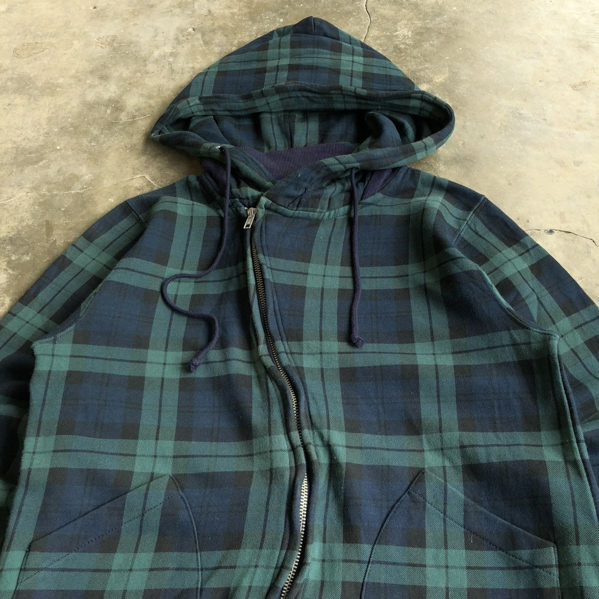 Beams Plus 2000s Beams Heart Asymatrical Wired Ziphoodie Beauty Beast Size US M / EU 48-50 / 2 - 5 Thumbnail