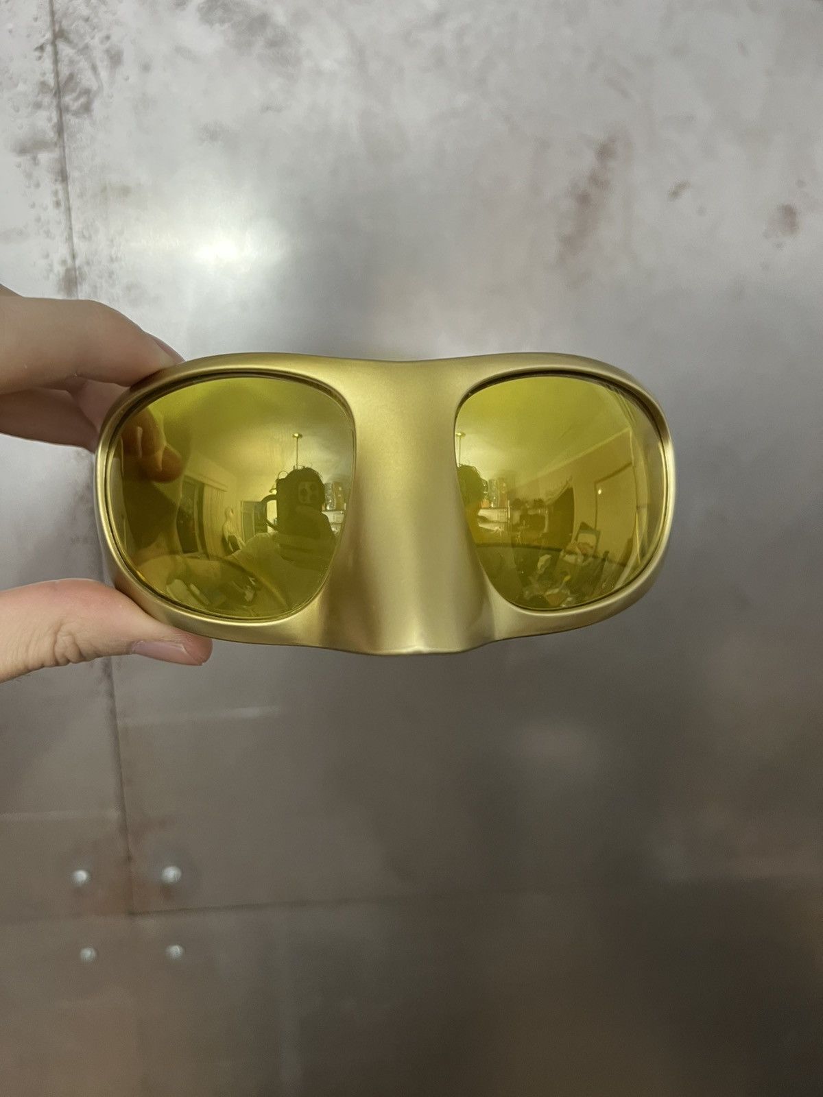 Bernhard Willhelm × Linda Farrow Bernhard Willhelm x Linda Farrow Steve Lacey Sunglasses Size ONE SIZE - 2 Thumbnail